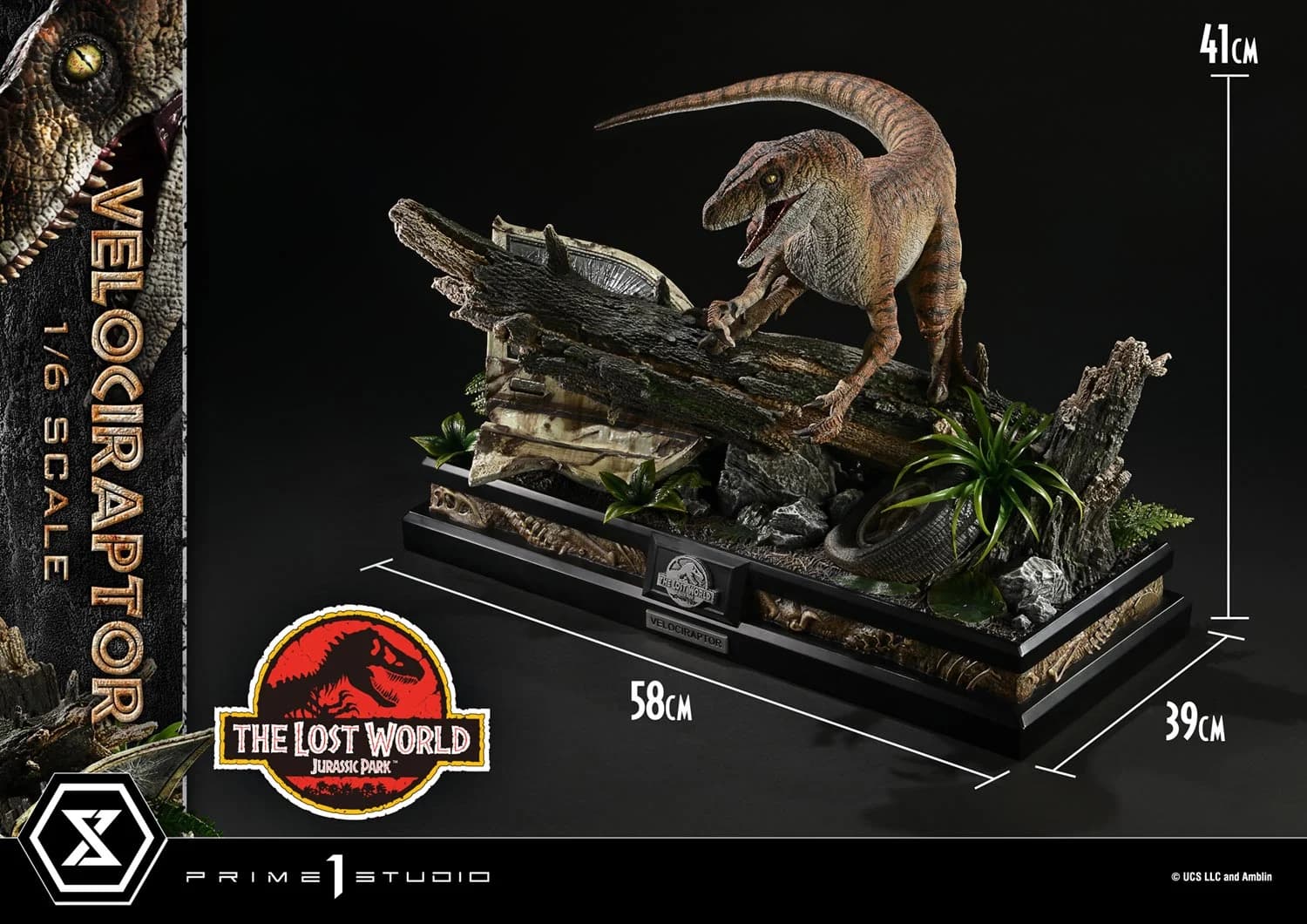 Velociraptor - The Lost World: Jurassic Park - Legacy Museum Collection (bonus version) - Vue 5