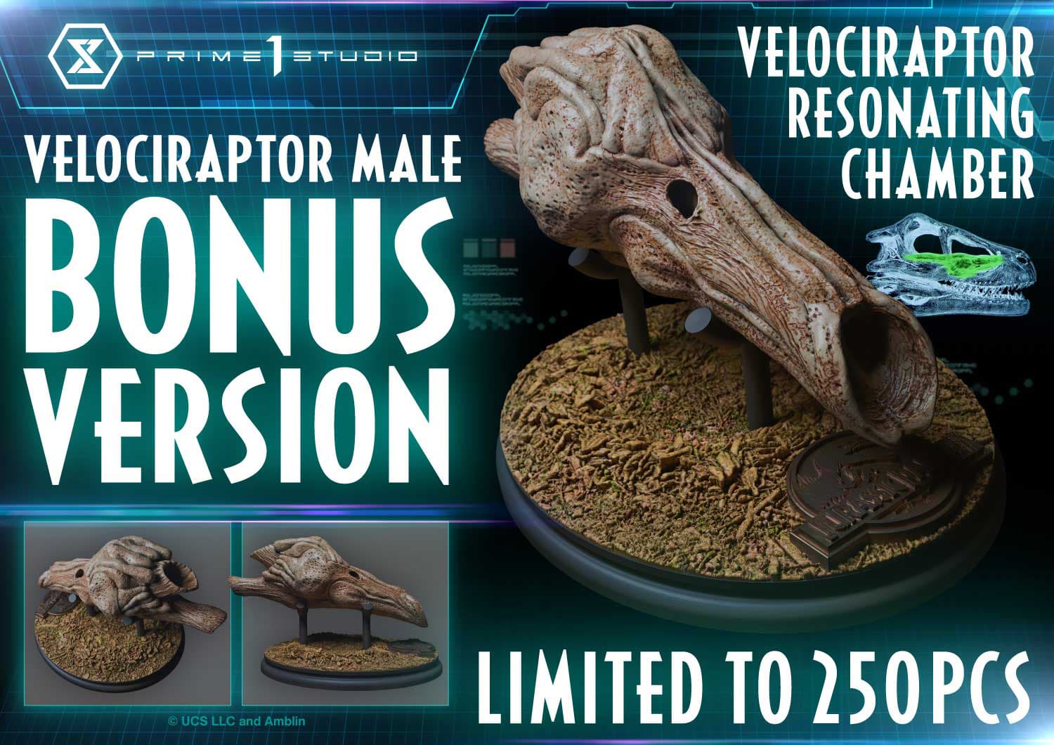 Velociraptor Male - Legacy Museum Collection (bonus version) - Vue 2