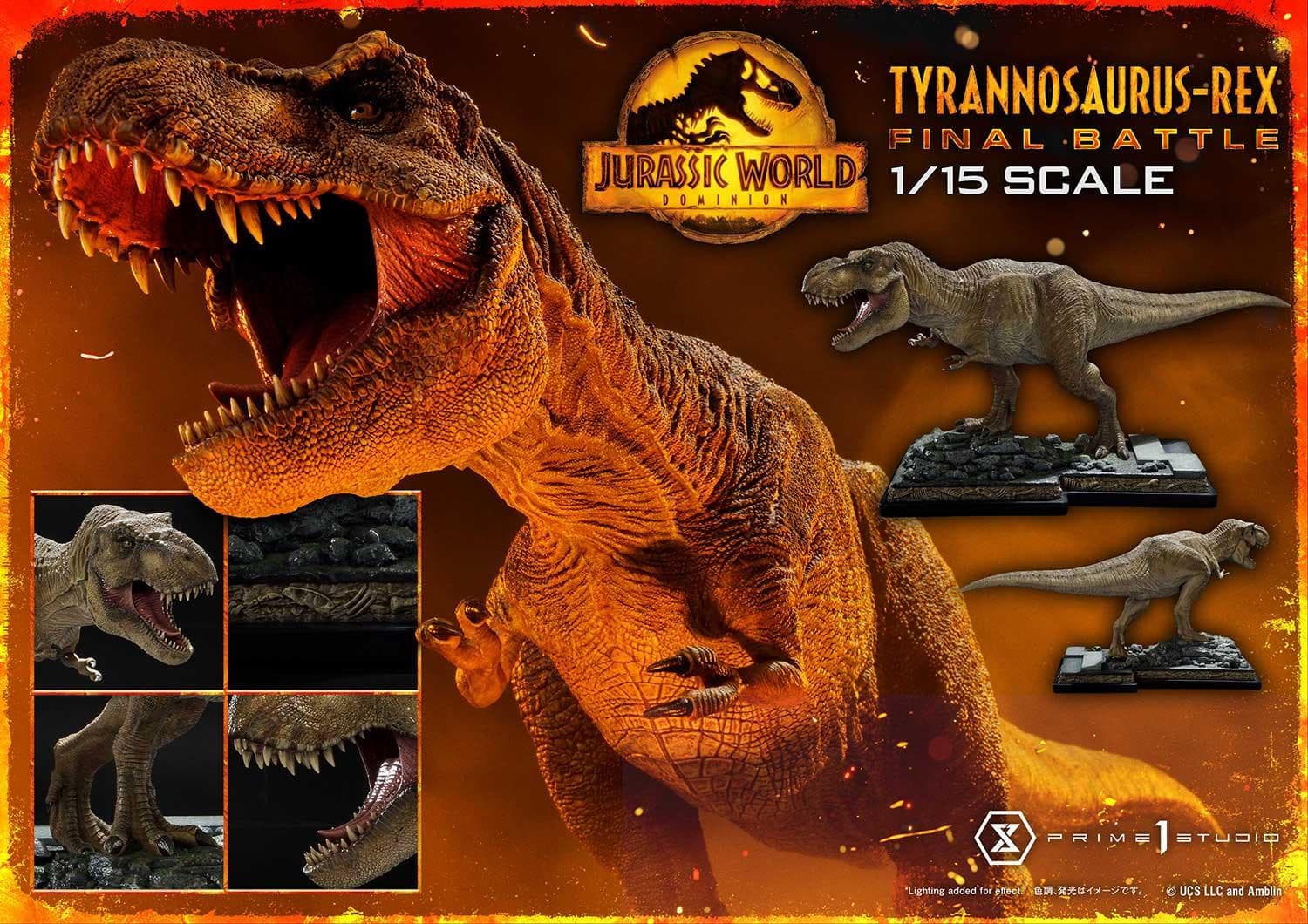 Tyrannosaurus-Rex - Jurassic World: Dominion (Film) - Legacy Museum Collection (regular version) - Vue 2