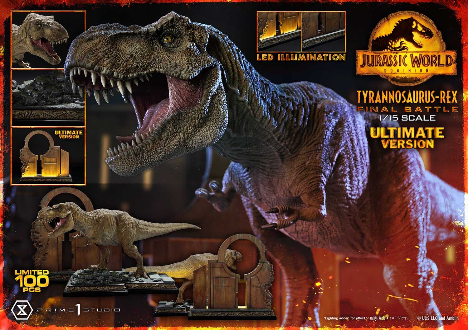 Tyrannosaurus-Rex - Jurassic World: Dominion (Film) - Legacy Museum Collection (ultimate version) - Vue 2
