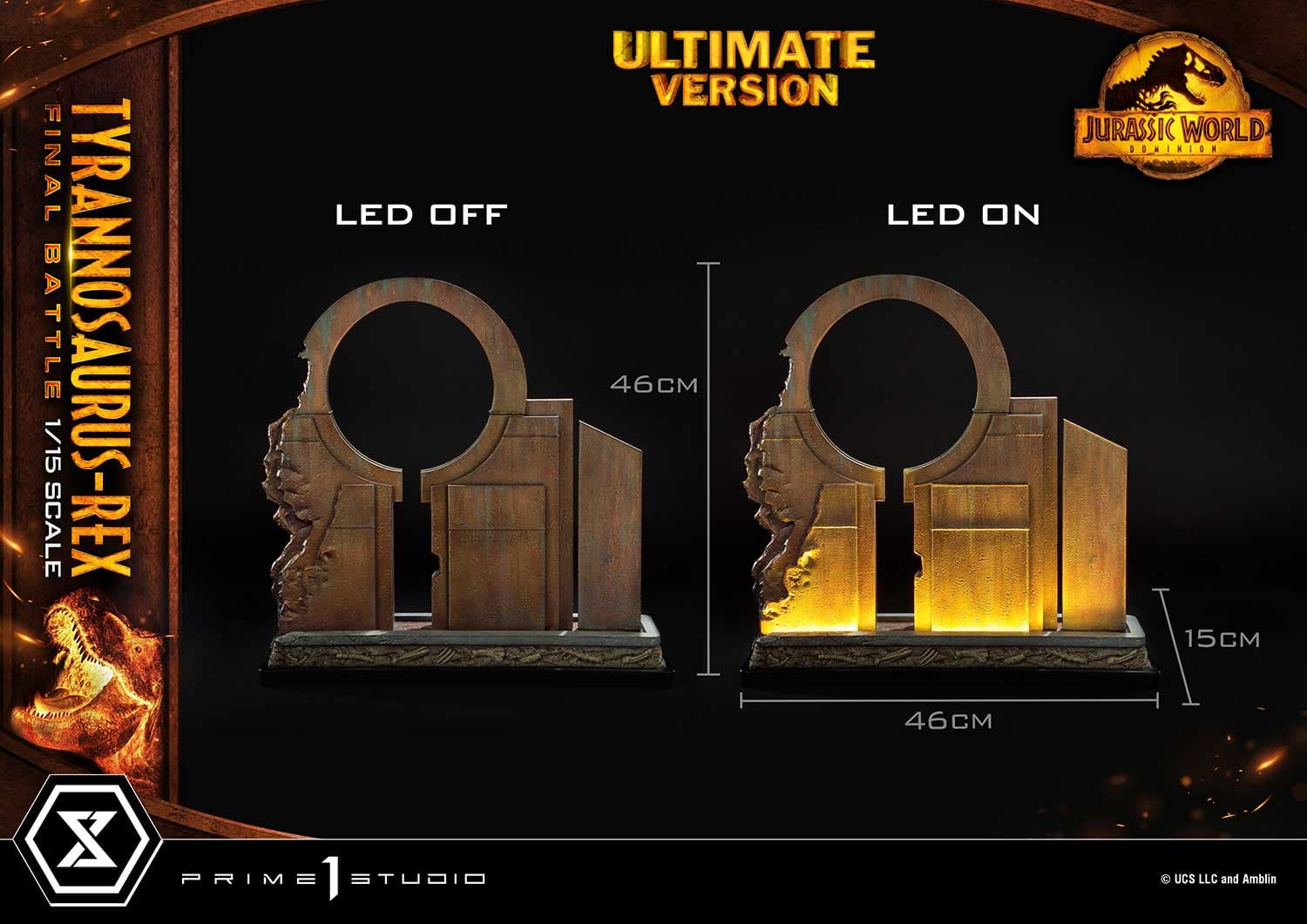 Tyrannosaurus-Rex - Jurassic World: Dominion (Film) - Legacy Museum Collection (ultimate version) - Vue 4