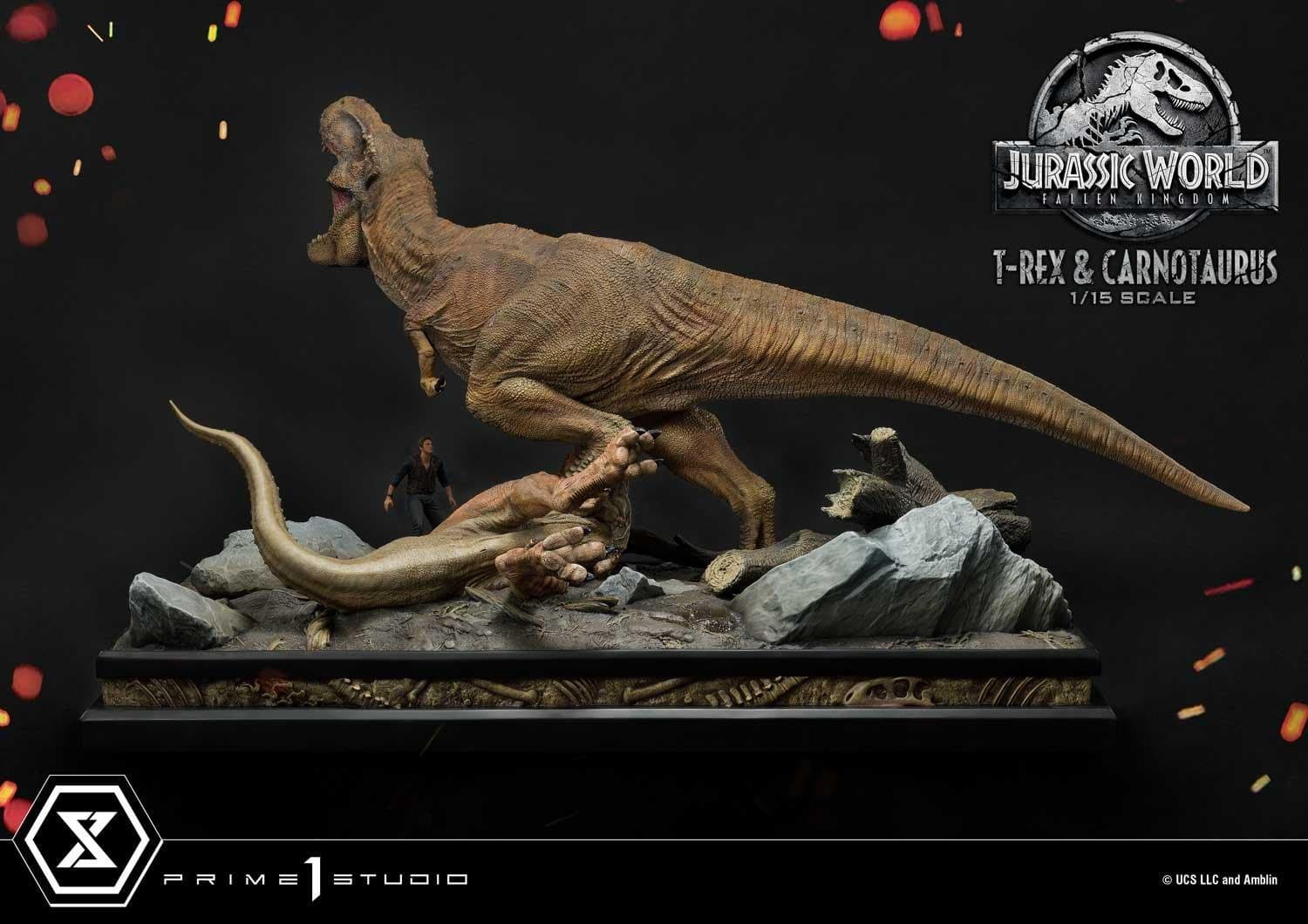 Tyrannosaurus-Rex & Carnotaurus (Edition Regular)- legacy museum collection - Vue 6