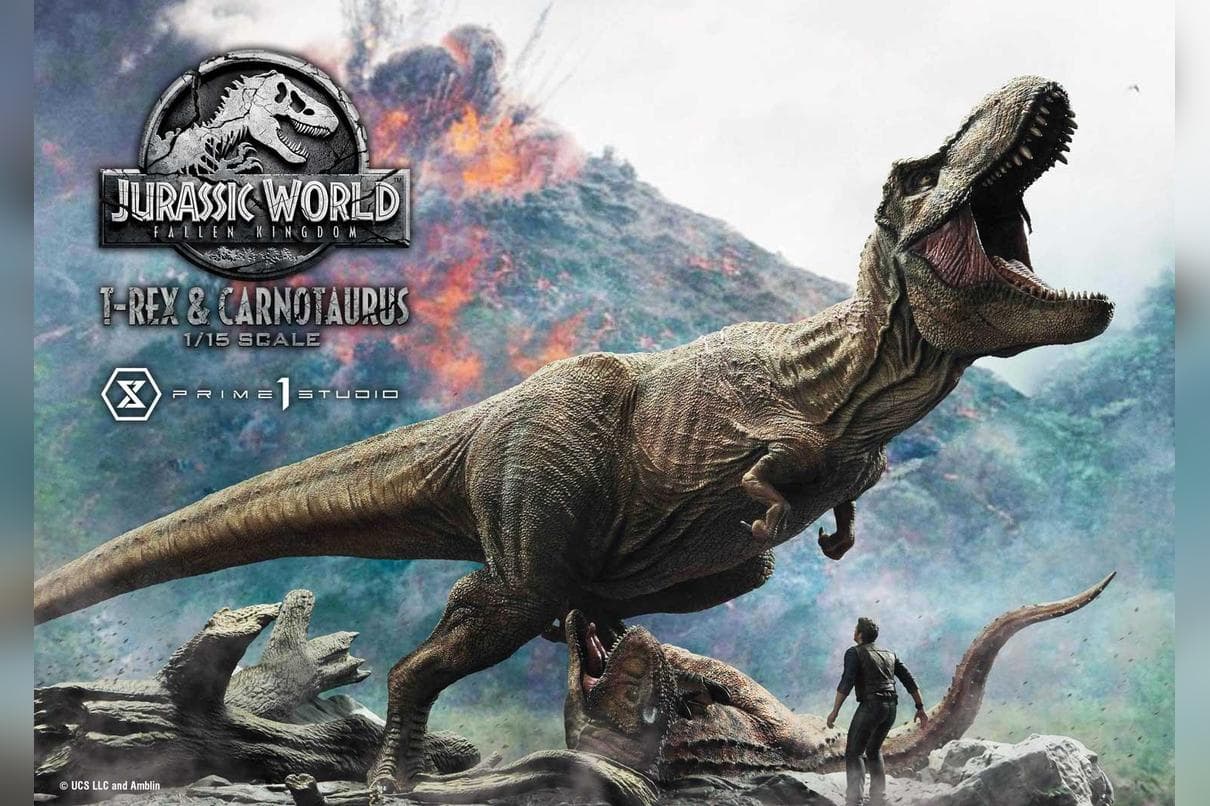 Tyrannosaurus-Rex & Carnotaurus (Edition Regular)- legacy museum collection