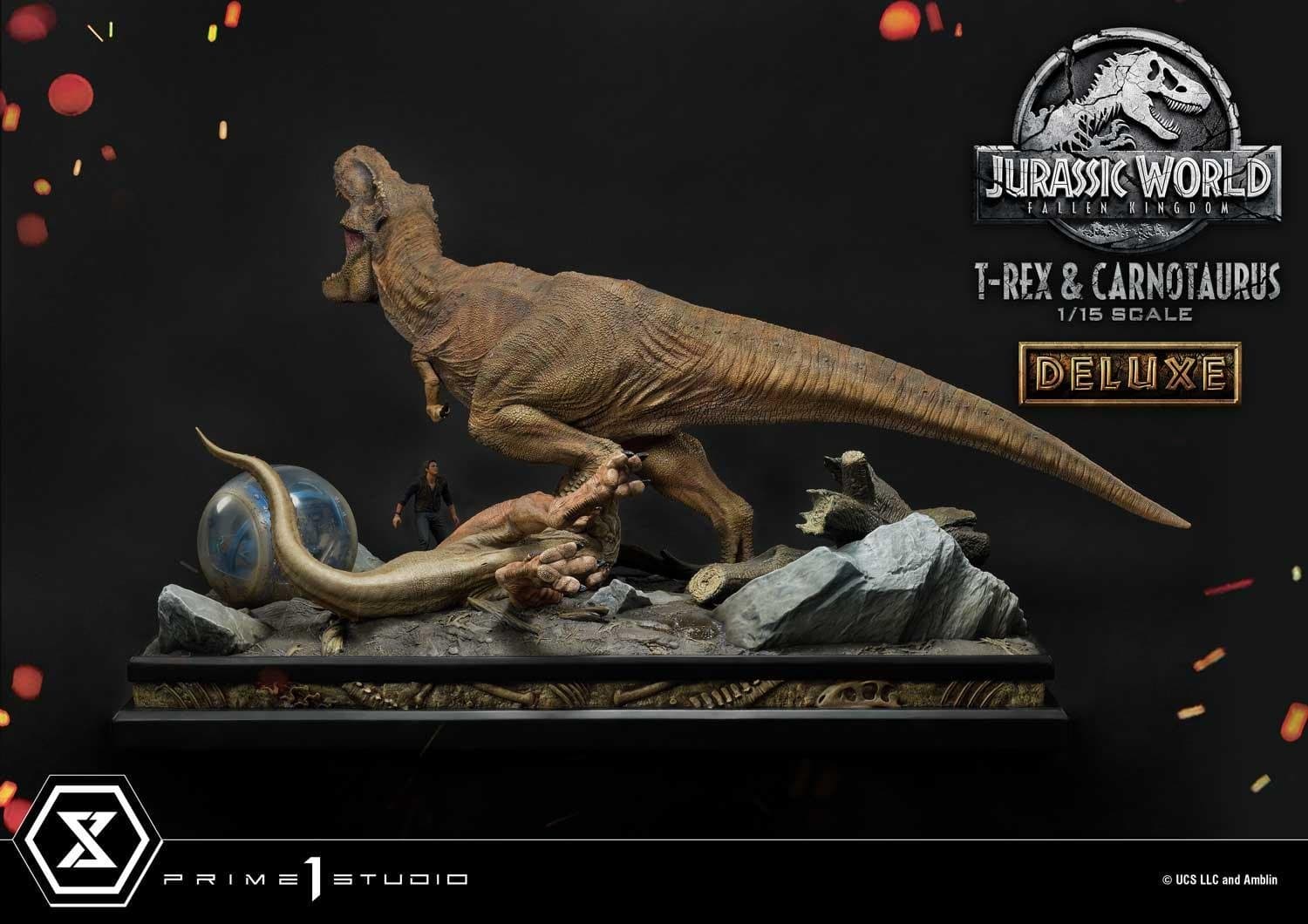 Tyrannosaurus-Rex & Carnotaurus - legacy museum collection (deluxe  version) - Vue 6