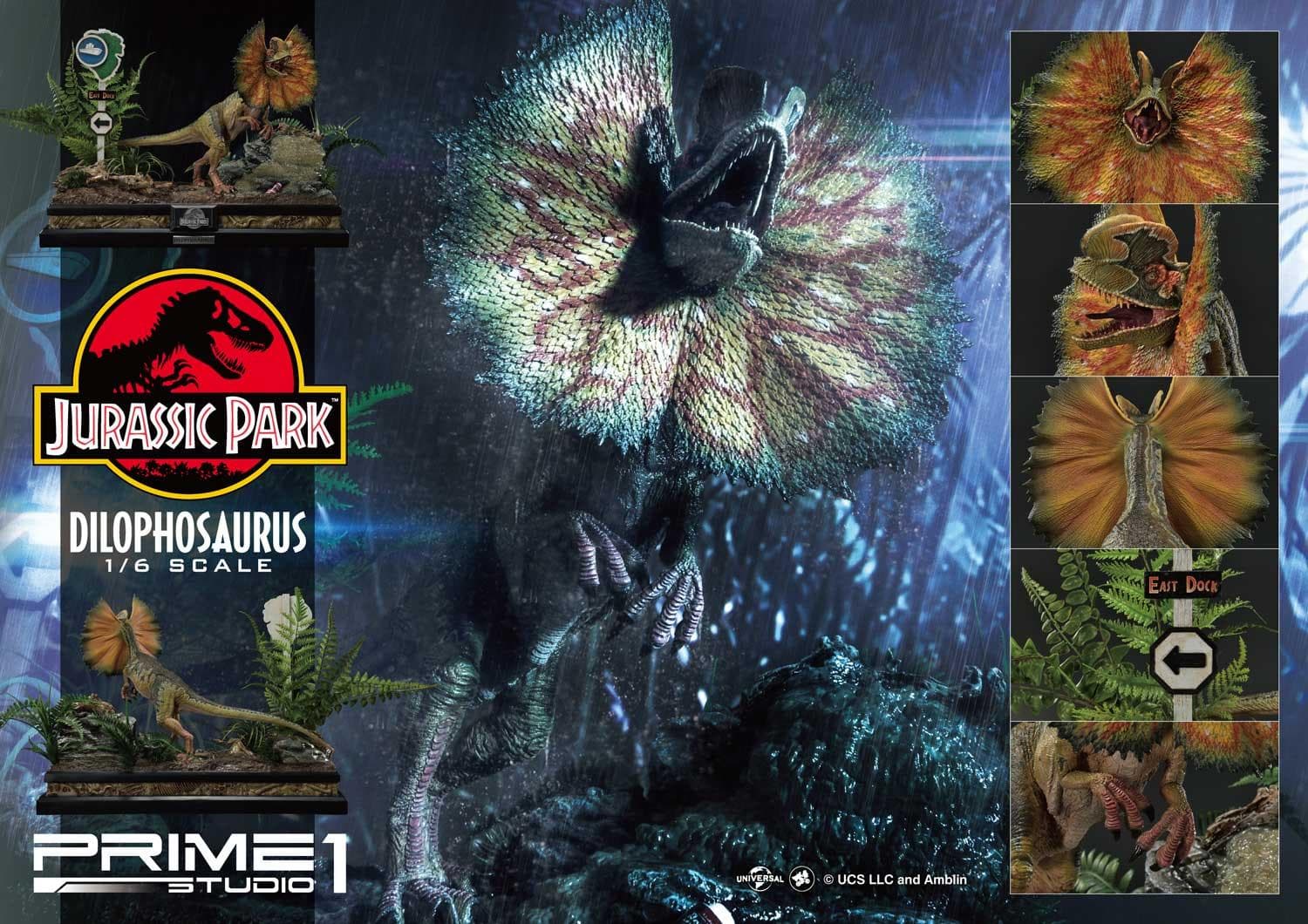 Dilophosaurus - Legacy Museum Collection (bonus version) - Vue 3