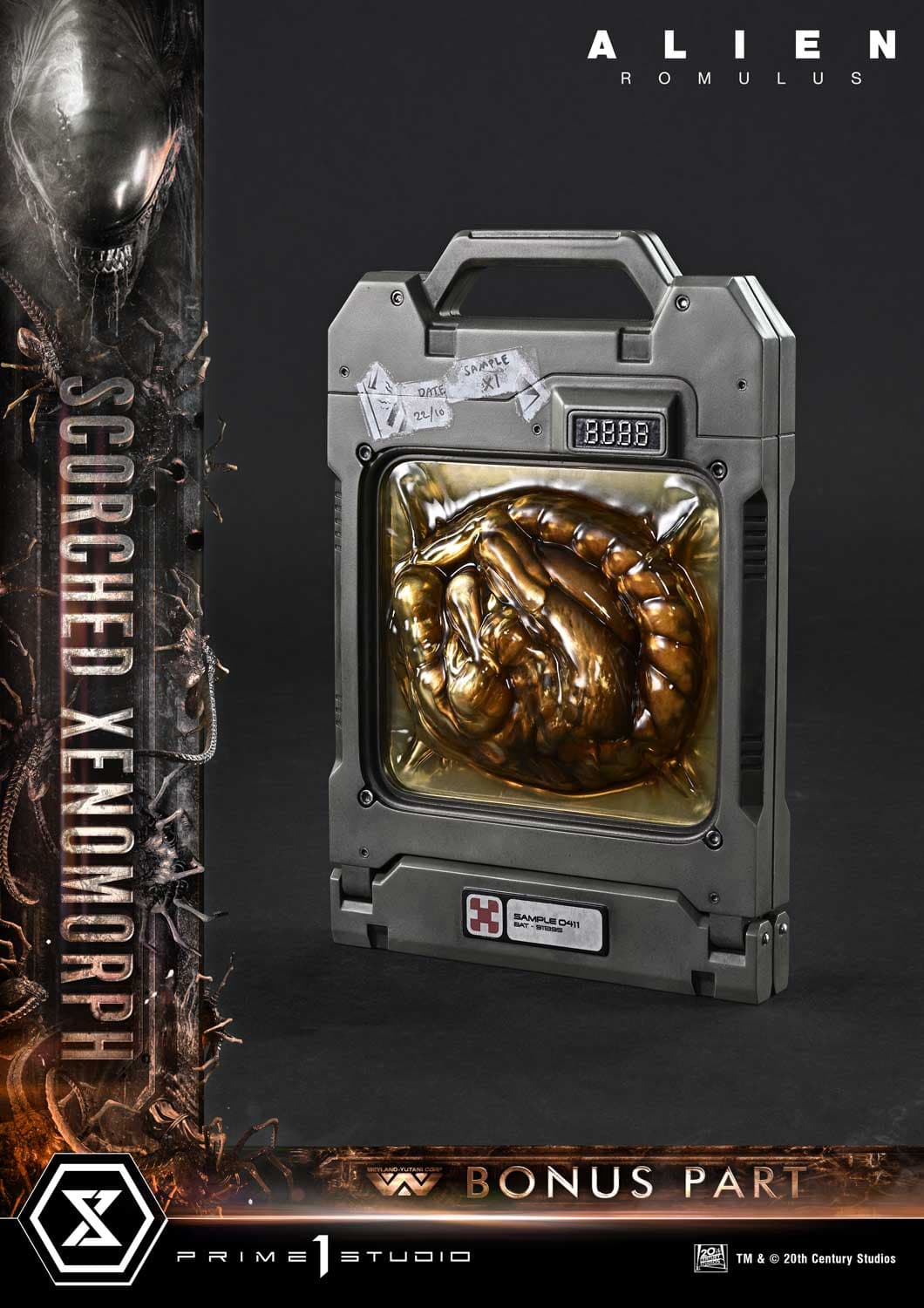 Scorched Xenomorph (Version Deluxe Bonus) - Museum Masterline - Vue 4