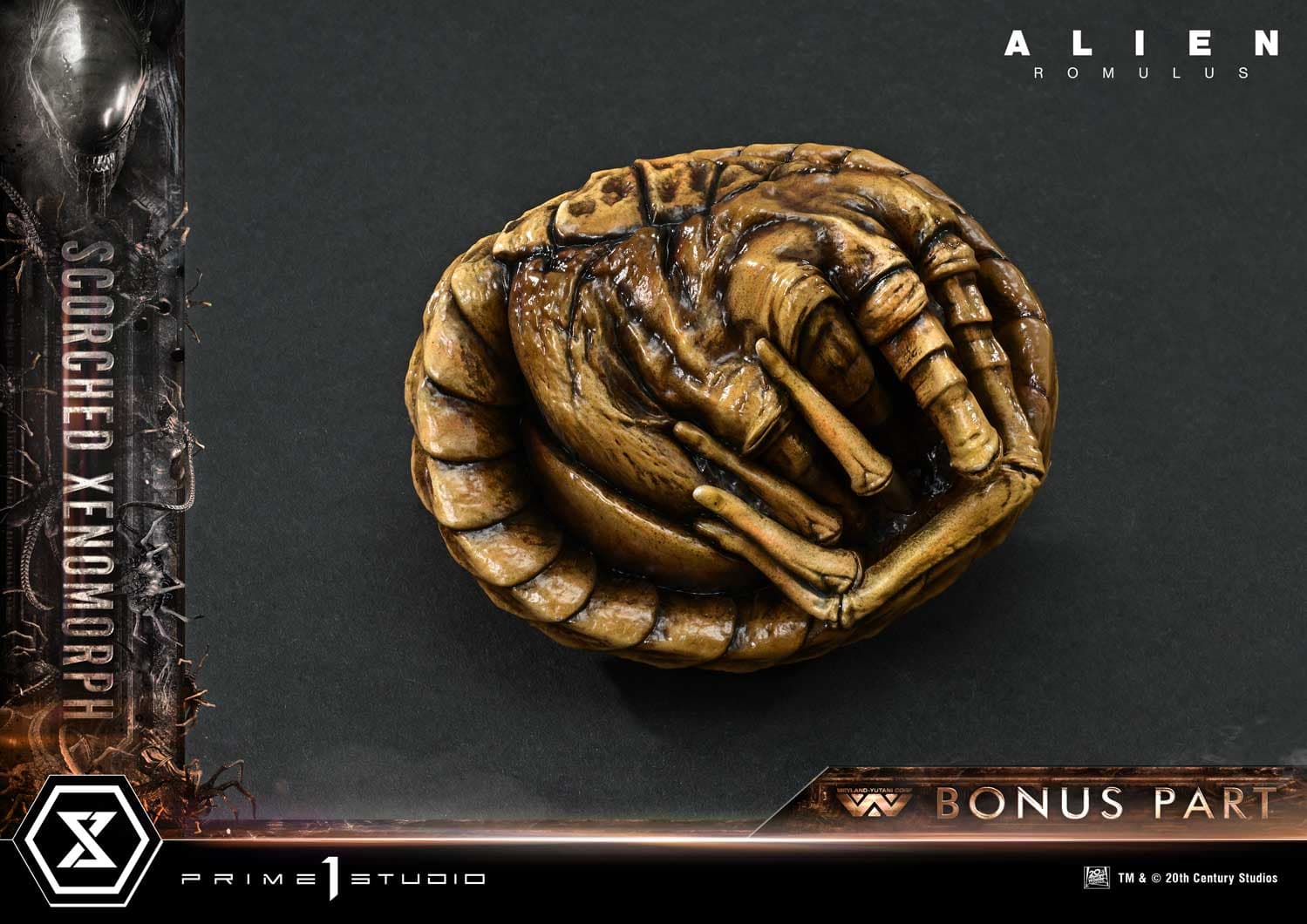 Scorched Xenomorph (Version Deluxe Bonus) - Museum Masterline - Vue 5