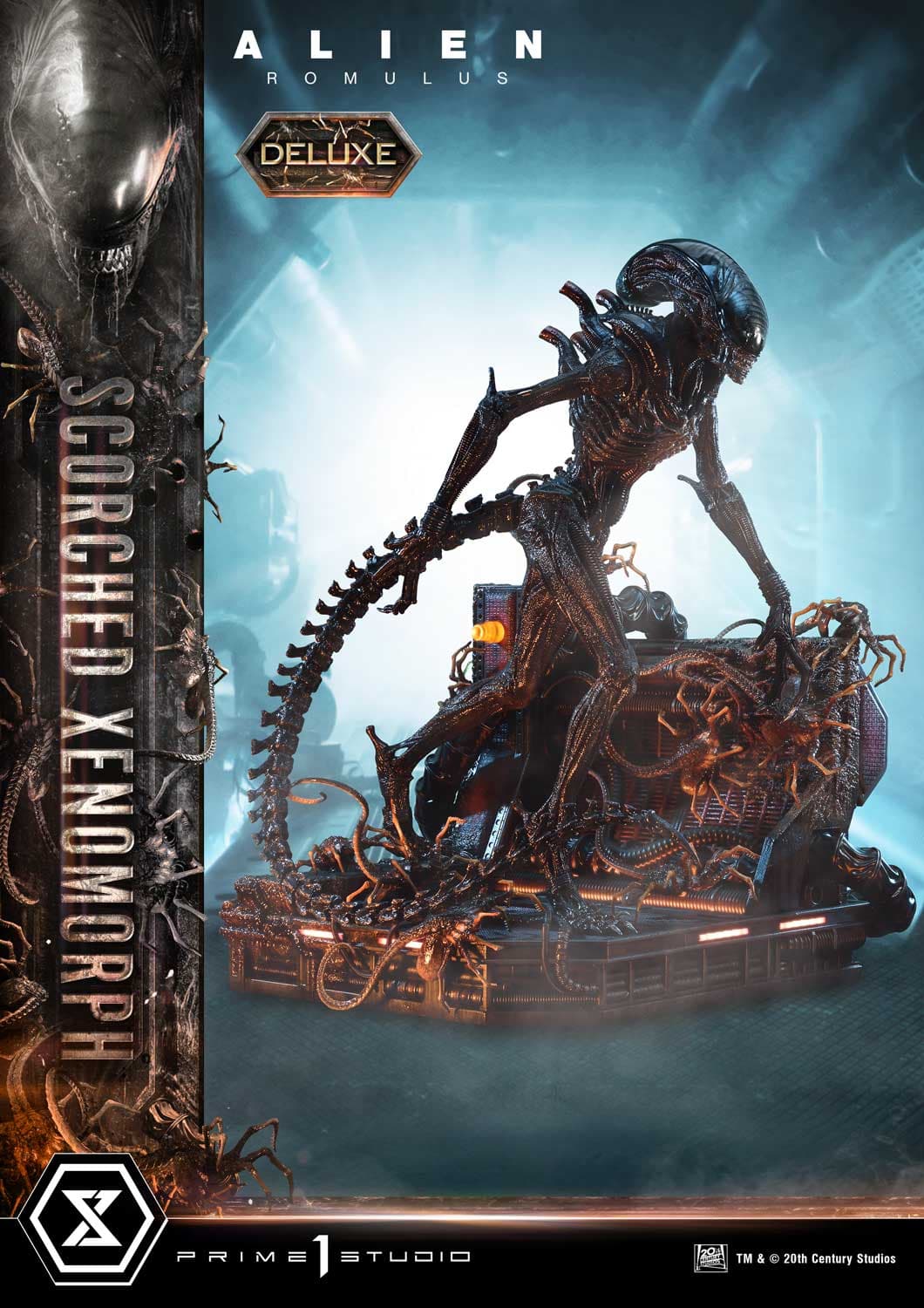 Scorched Xenomorph (Version Deluxe Bonus) - Museum Masterline - Vue 6