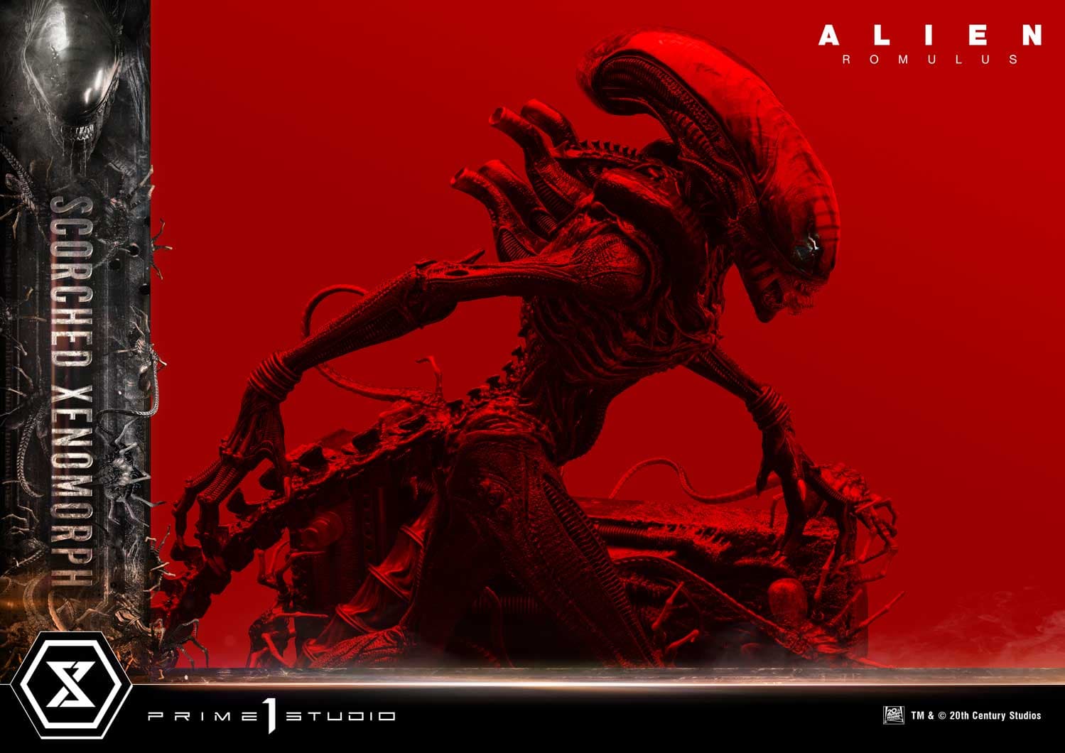 Scorched Xenomorph (Version Deluxe Bonus) - Museum Masterline - Vue 32
