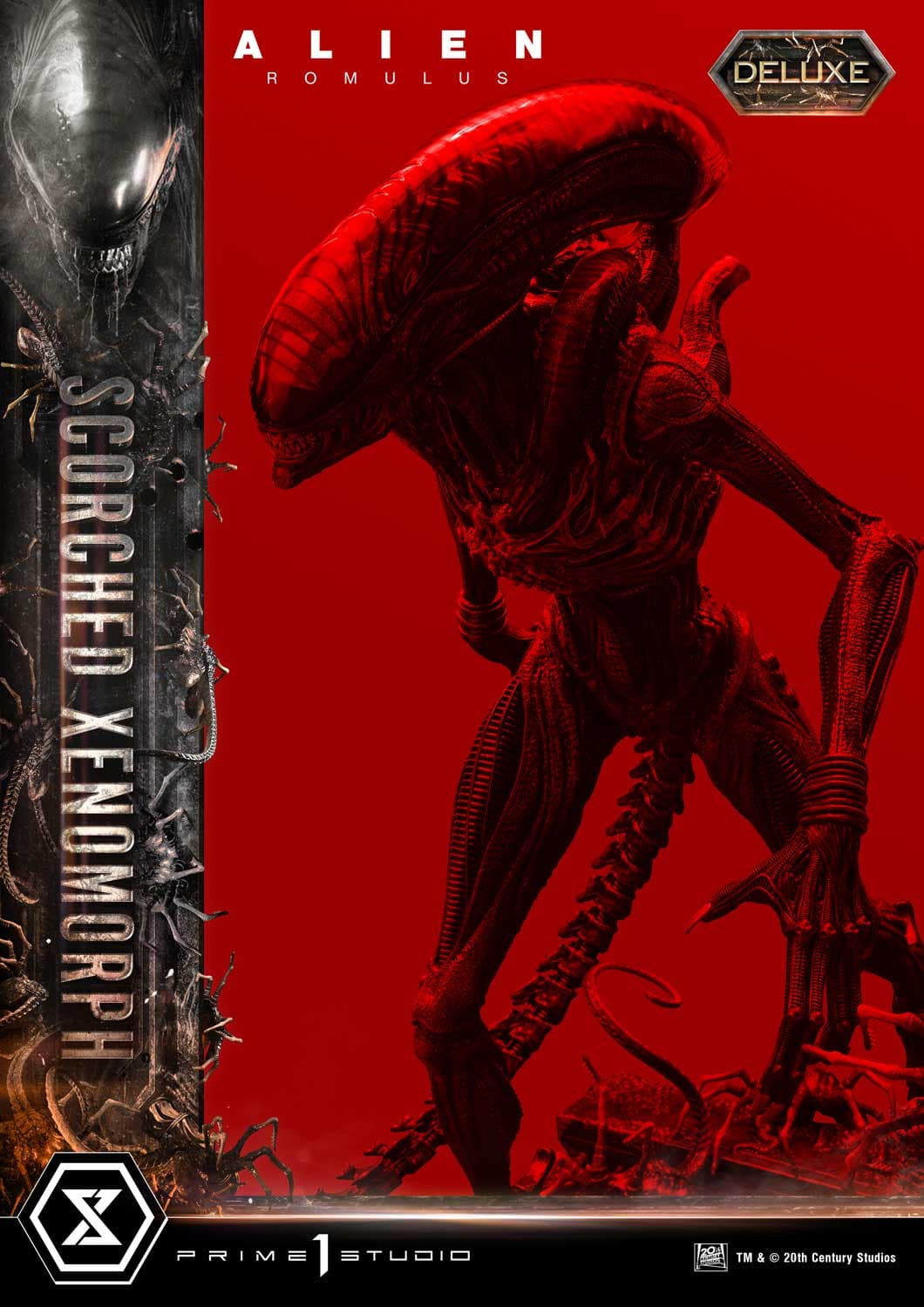 Scorched Xenomorph (Version Deluxe Bonus) - Museum Masterline - Vue 41