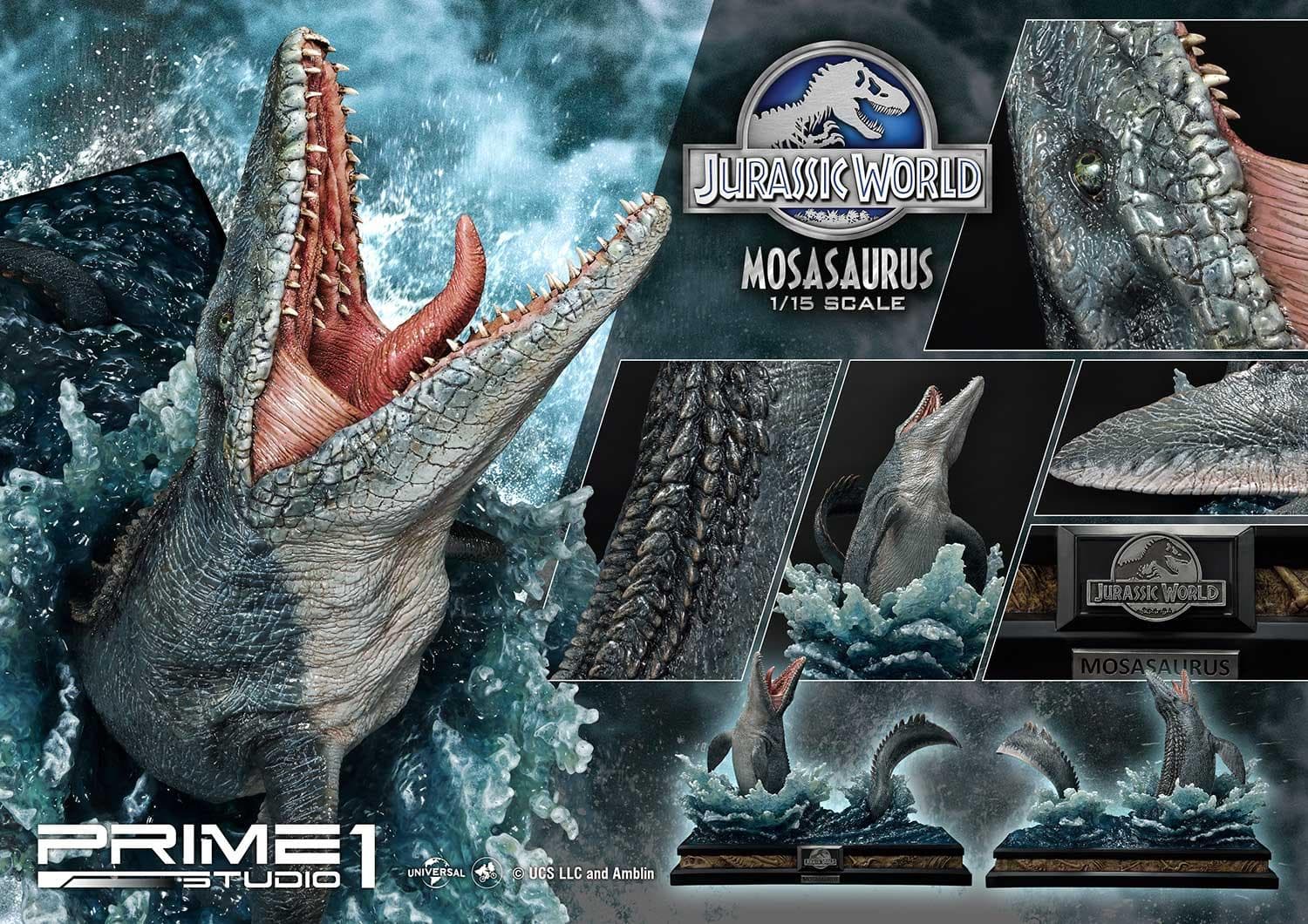Mosasaurus (regular version) - Vue 3