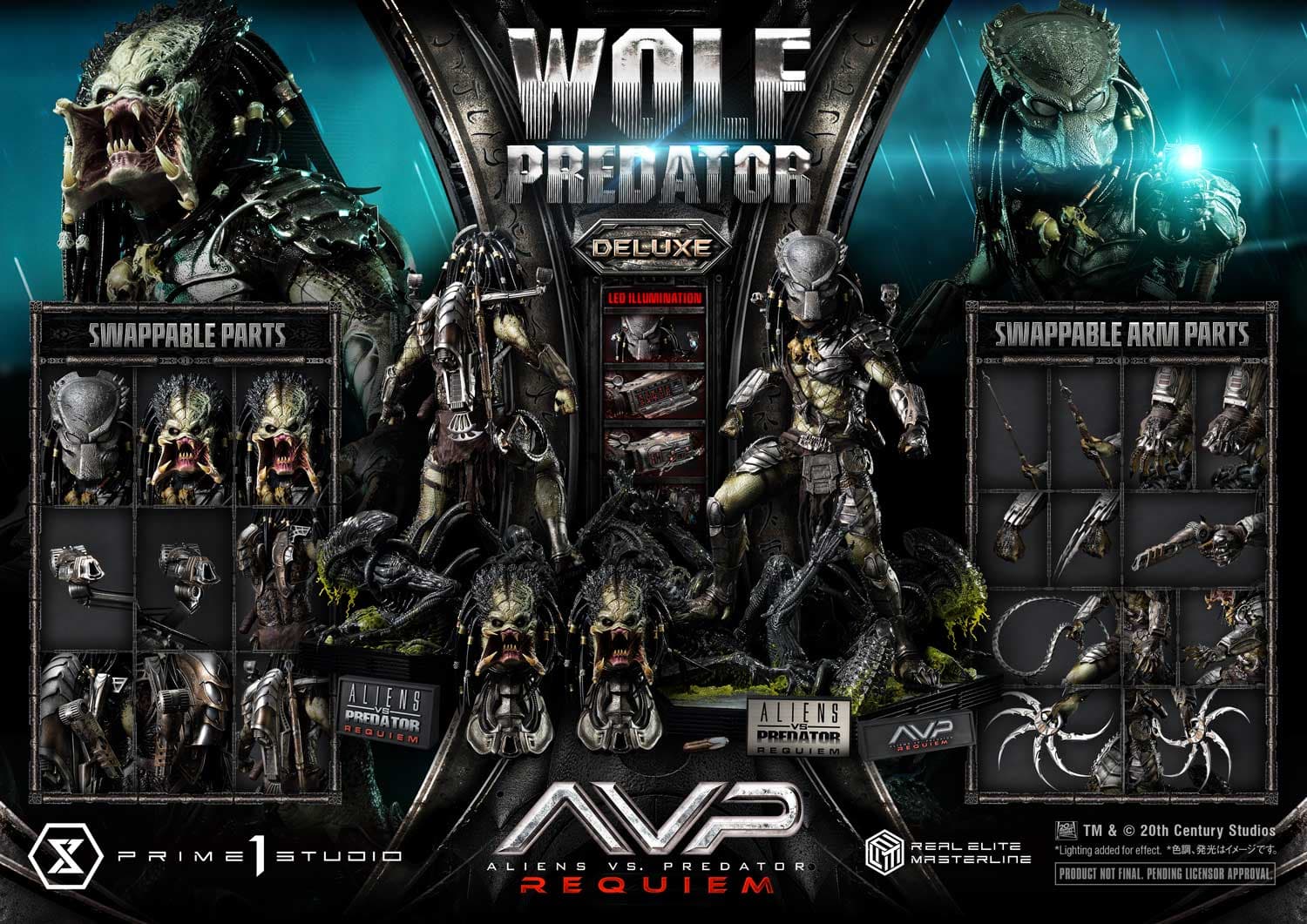 Wolf Predator (Version Deluxe Bonus) - Real Elite Masterline - Vue 30