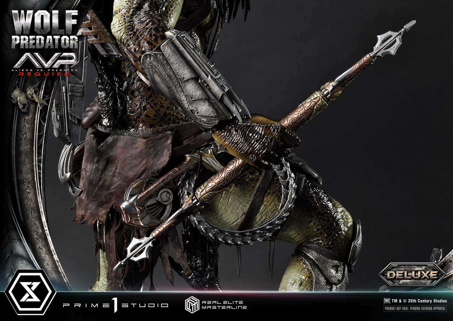 Wolf Predator (Version Deluxe Bonus) - Real Elite Masterline - Vue 65