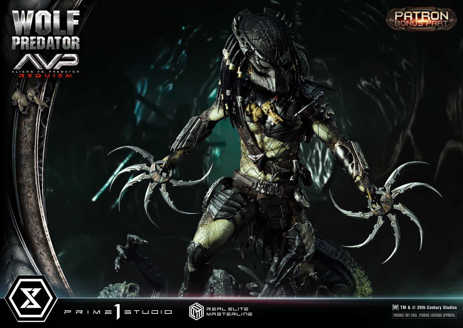 Wolf Predator (Version Deluxe Bonus) - Real Elite Masterline - Vue 81