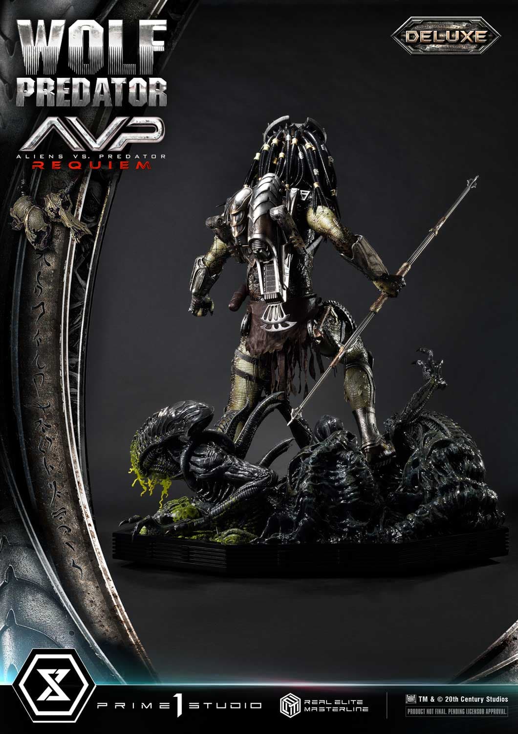 Wolf Predator (Version Deluxe Bonus) - Real Elite Masterline - Vue 93