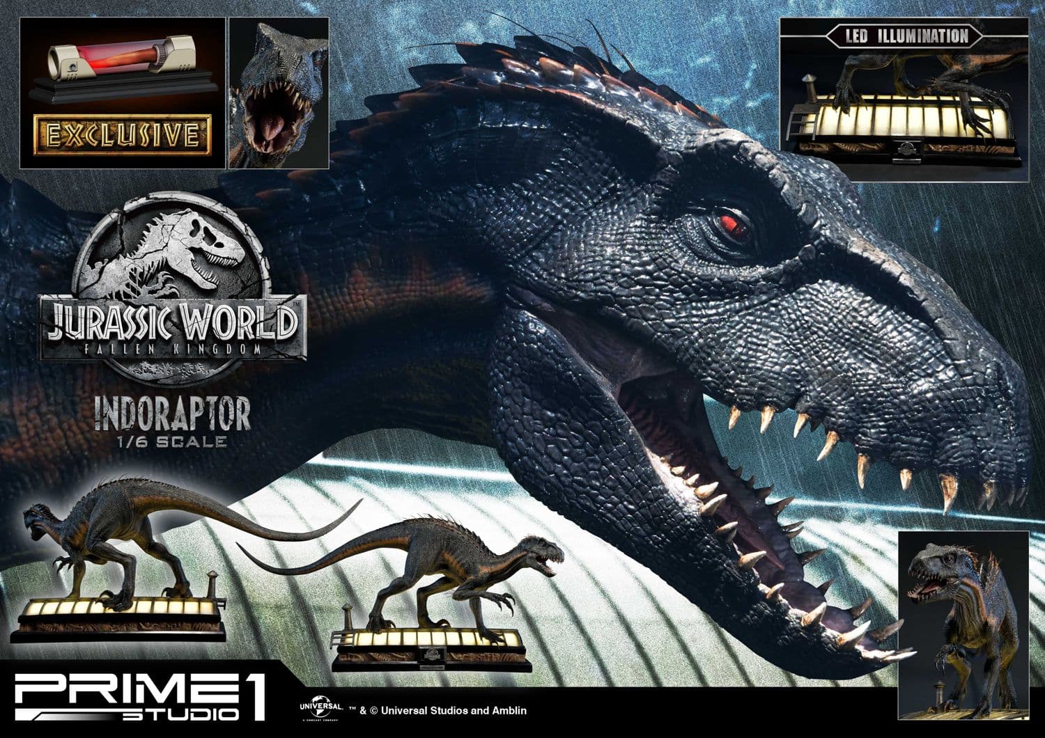 Indoraptor - Legacy museum collection (exclusive version) - Vue 2
