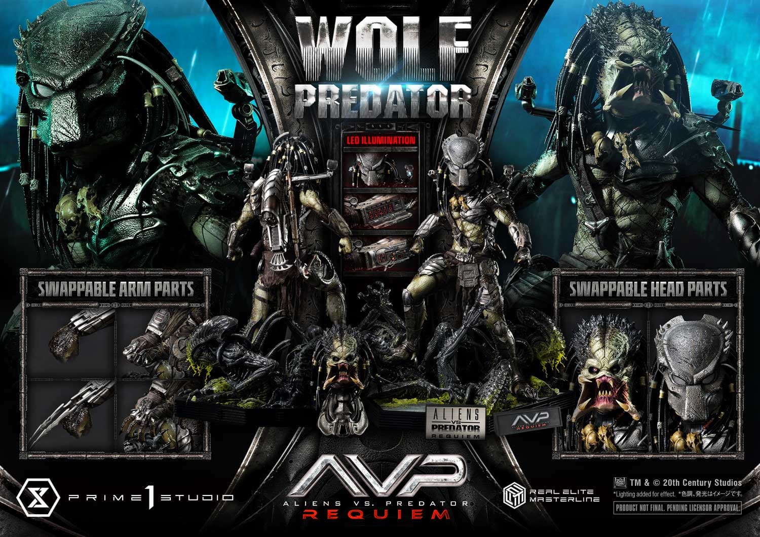 Wolf Predator (Version Regular) - Real Elite Masterline - Vue 6