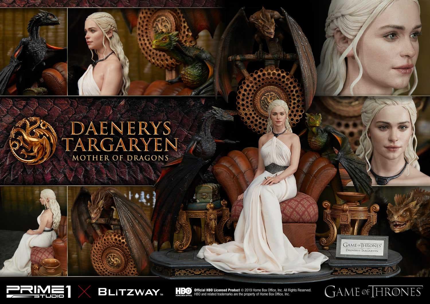 Daenerys Targaryen, Mother of Dragons - ultimate premium masterline (regular version) - Vue 3