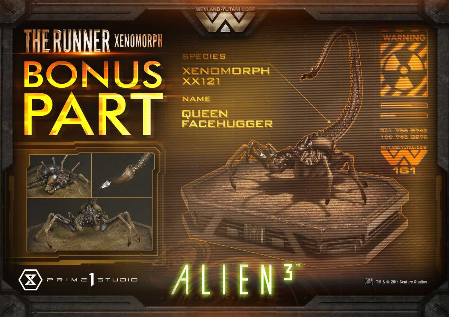 The Runner Xenomorph Dog Alien (Version Deluxe Bonus) - Museum Masterline XL - Vue 2