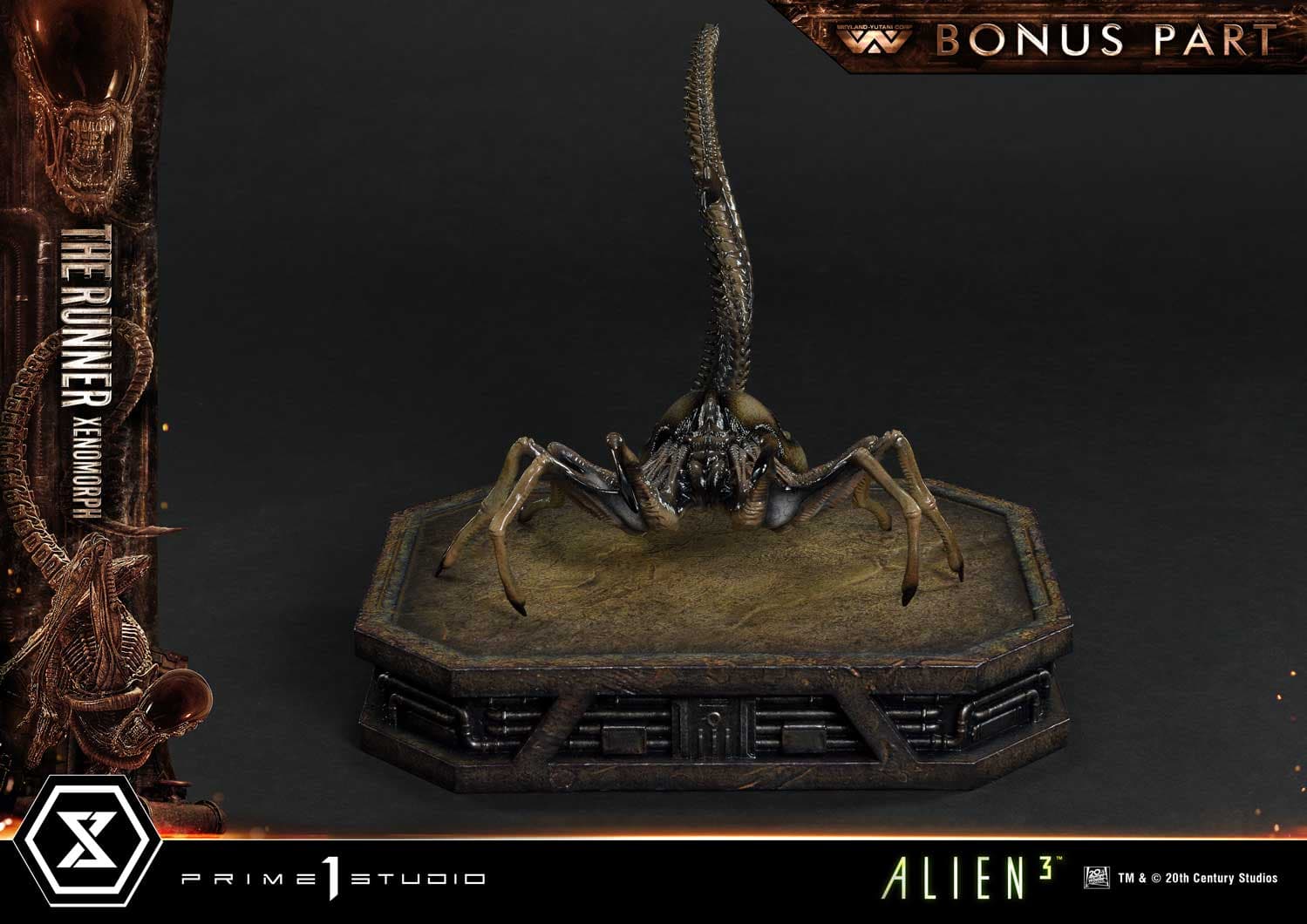 The Runner Xenomorph Dog Alien (Version Deluxe Bonus) - Museum Masterline XL - Vue 5