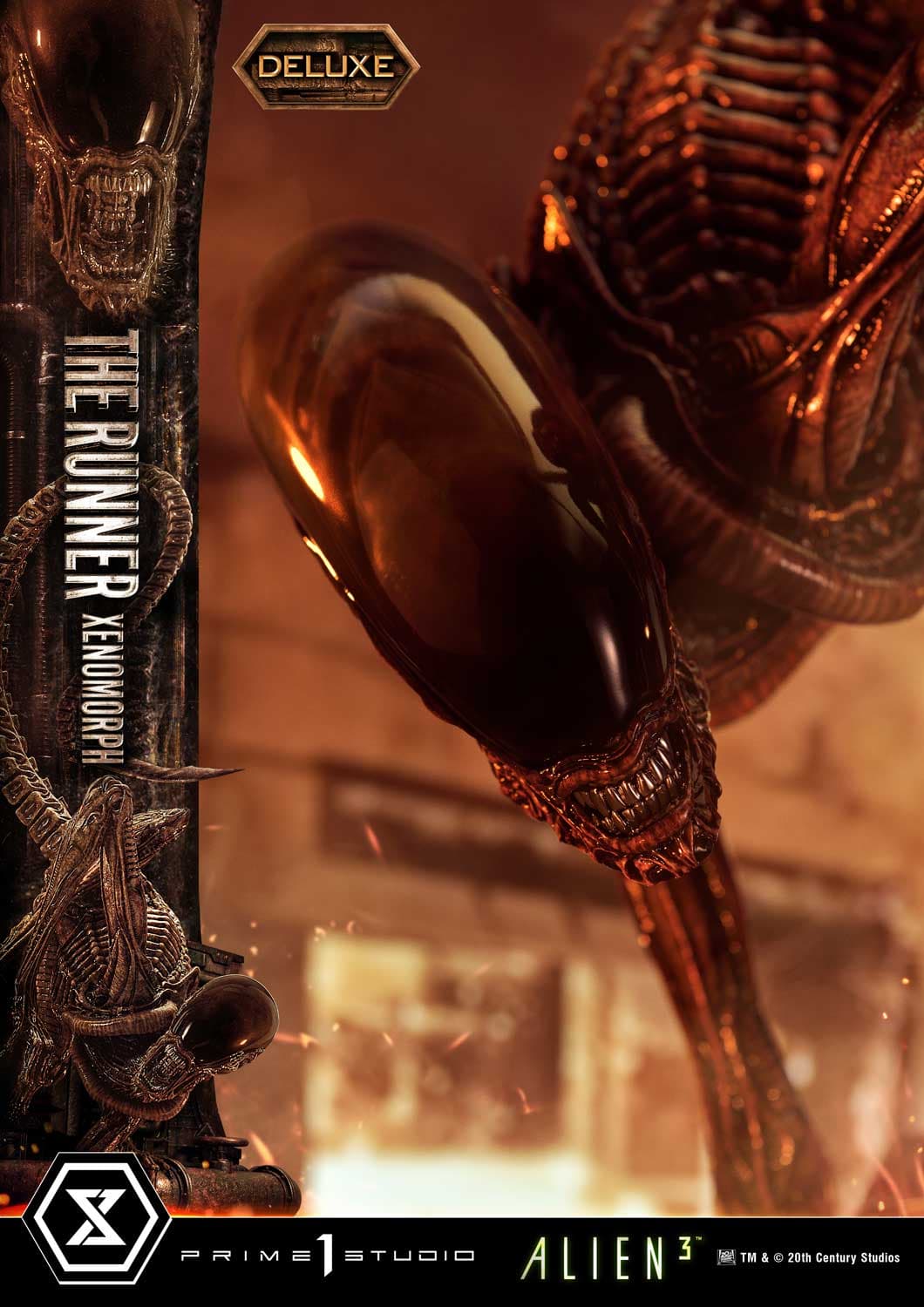 The Runner Xenomorph Dog Alien (Version Deluxe Bonus) - Museum Masterline XL - Vue 11