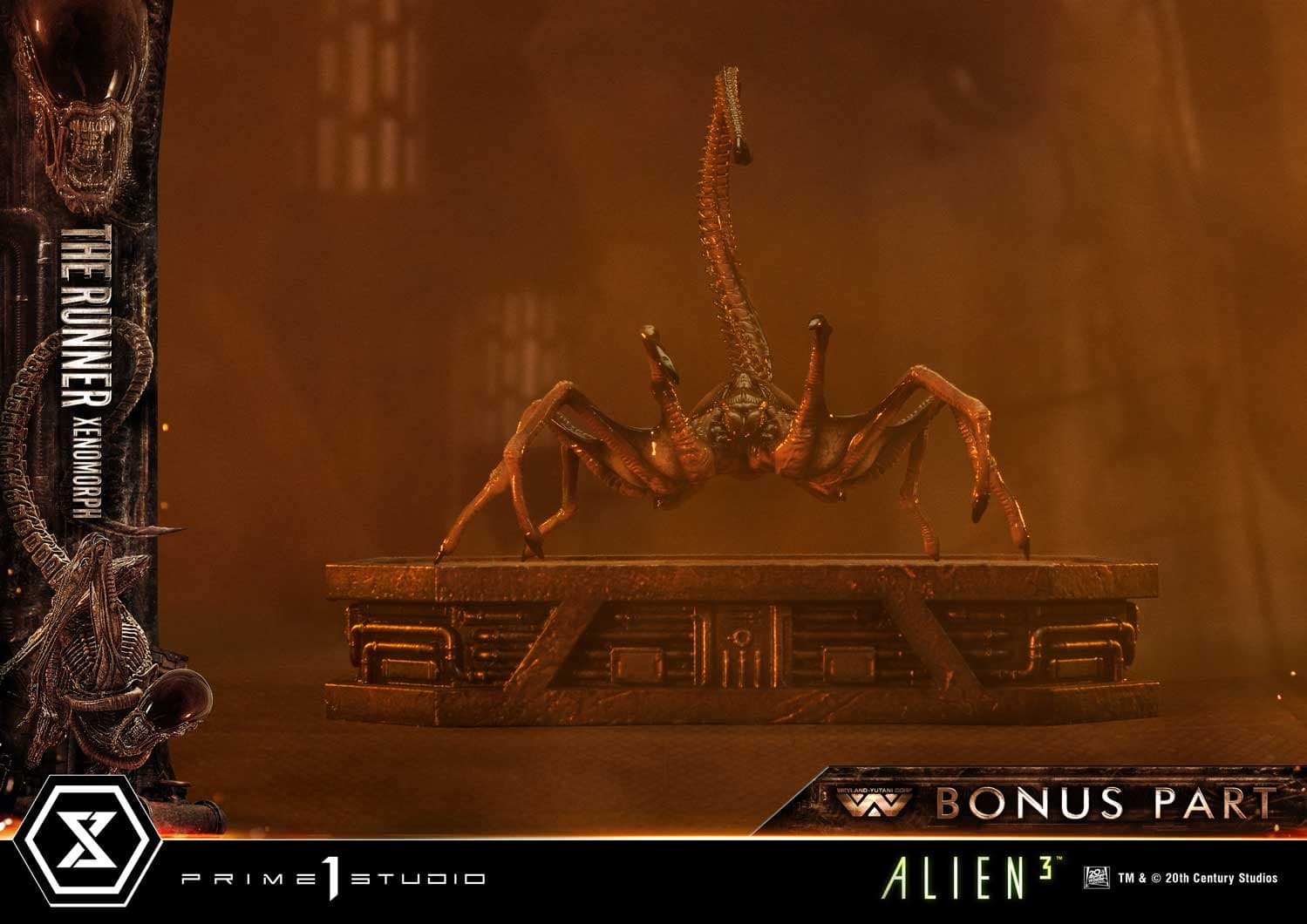 The Runner Xenomorph Dog Alien (Version Deluxe Bonus) - Museum Masterline XL - Vue 39