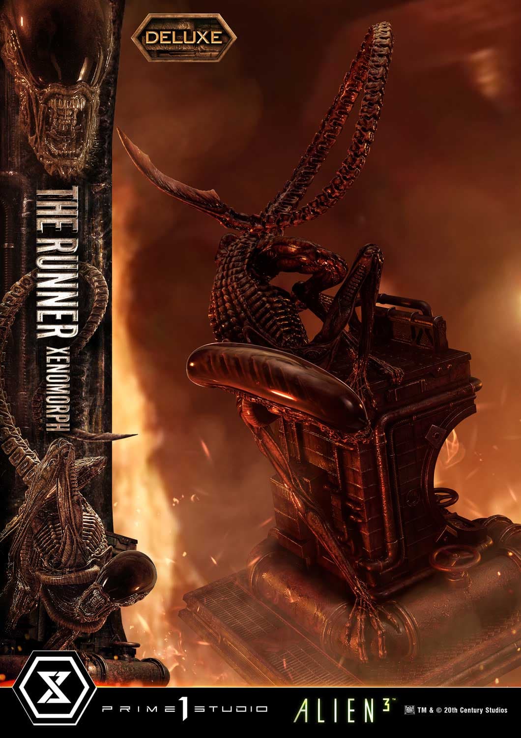 The Runner Xenomorph Dog Alien (Version Deluxe Bonus) - Museum Masterline XL - Vue 41