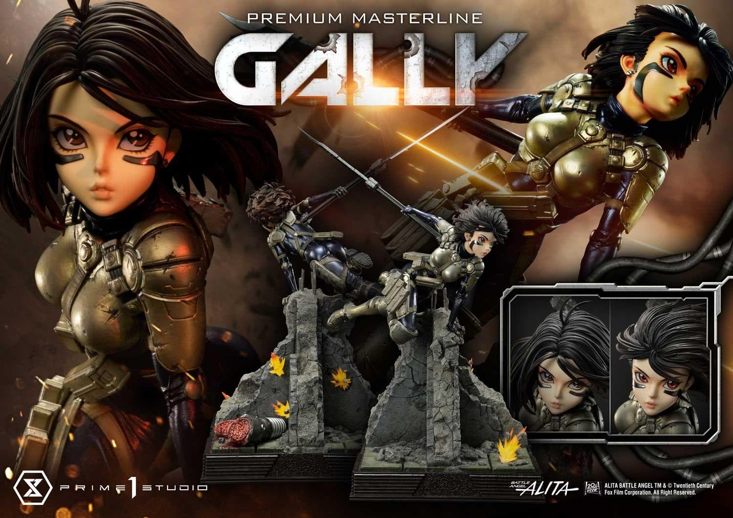 Alita "Gally" - Premium Masterline (regular version) - Vue 3