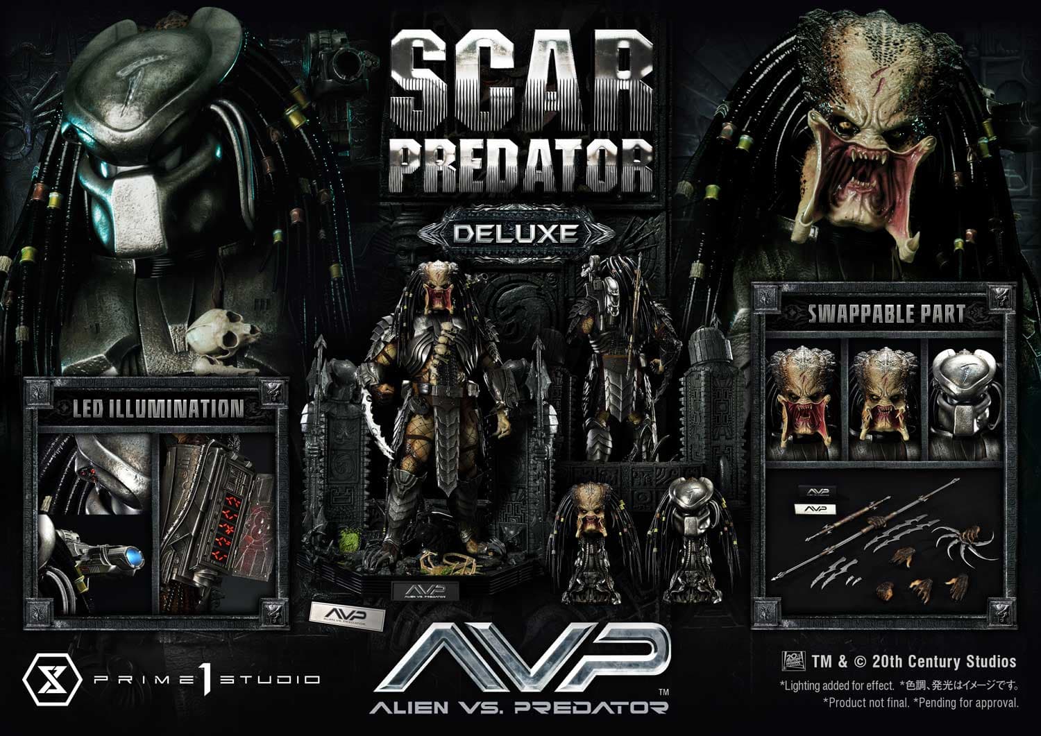 Scar Predator (Version Deluxe Bonus) - Museum Masterline - Vue 20