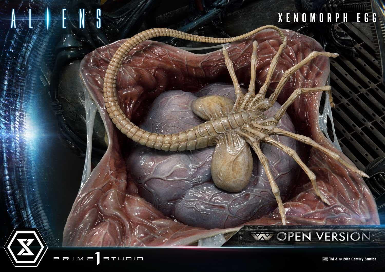 Xenomorph Egg (Version ouverte) - Premium Masterline - Vue 6