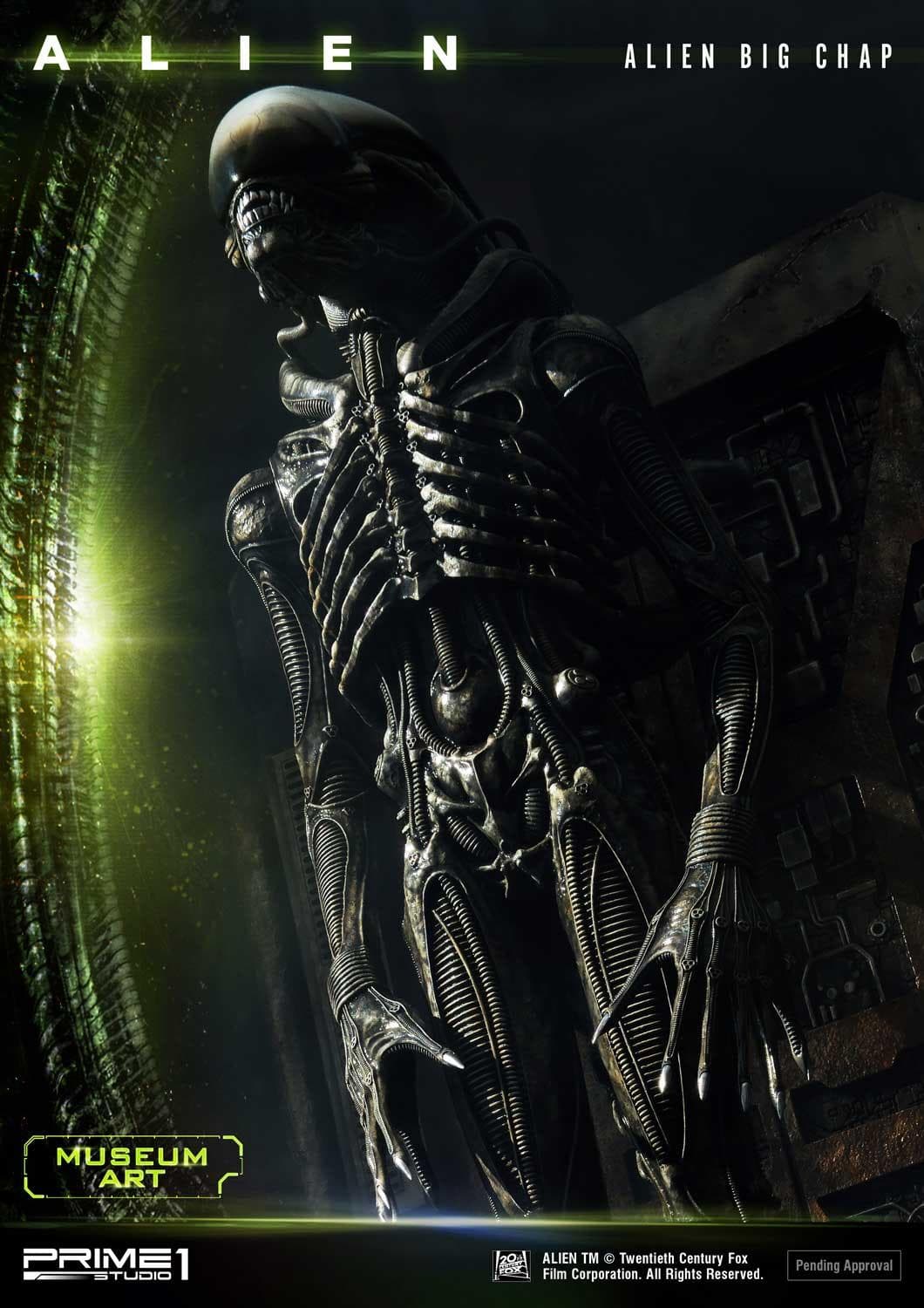 Alien Big Chap (3D Wall Art Edition) - Museum Art - Vue 2