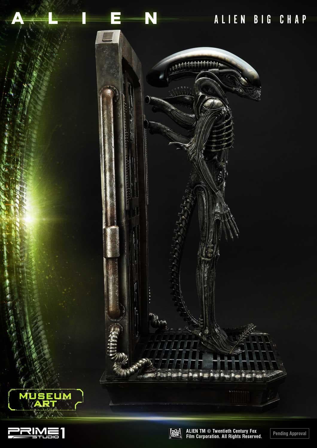 Alien Big Chap (3D Wall Art Edition) - Museum Art - Vue 4