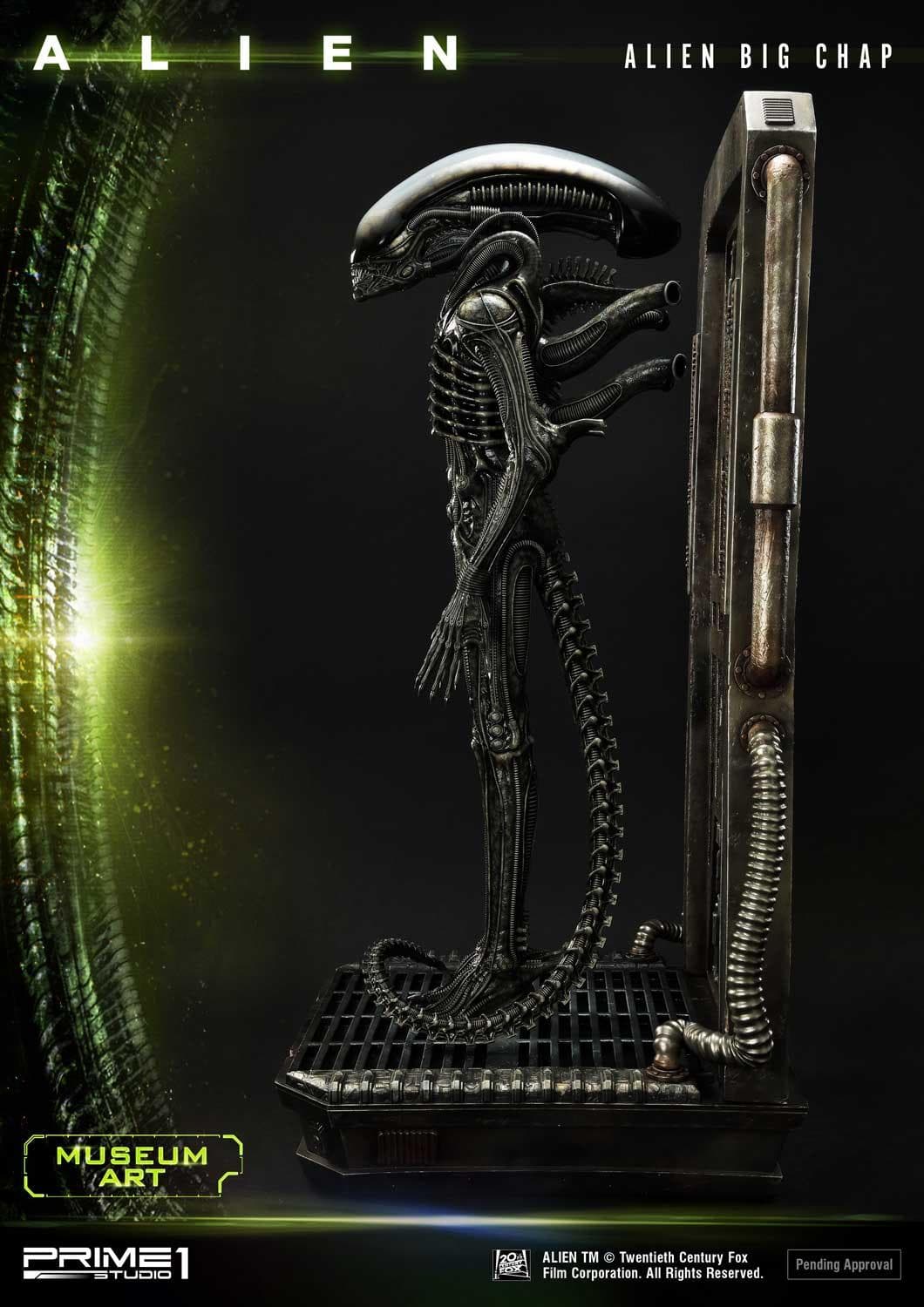 Alien Big Chap (3D Wall Art Edition) - Museum Art - Vue 7