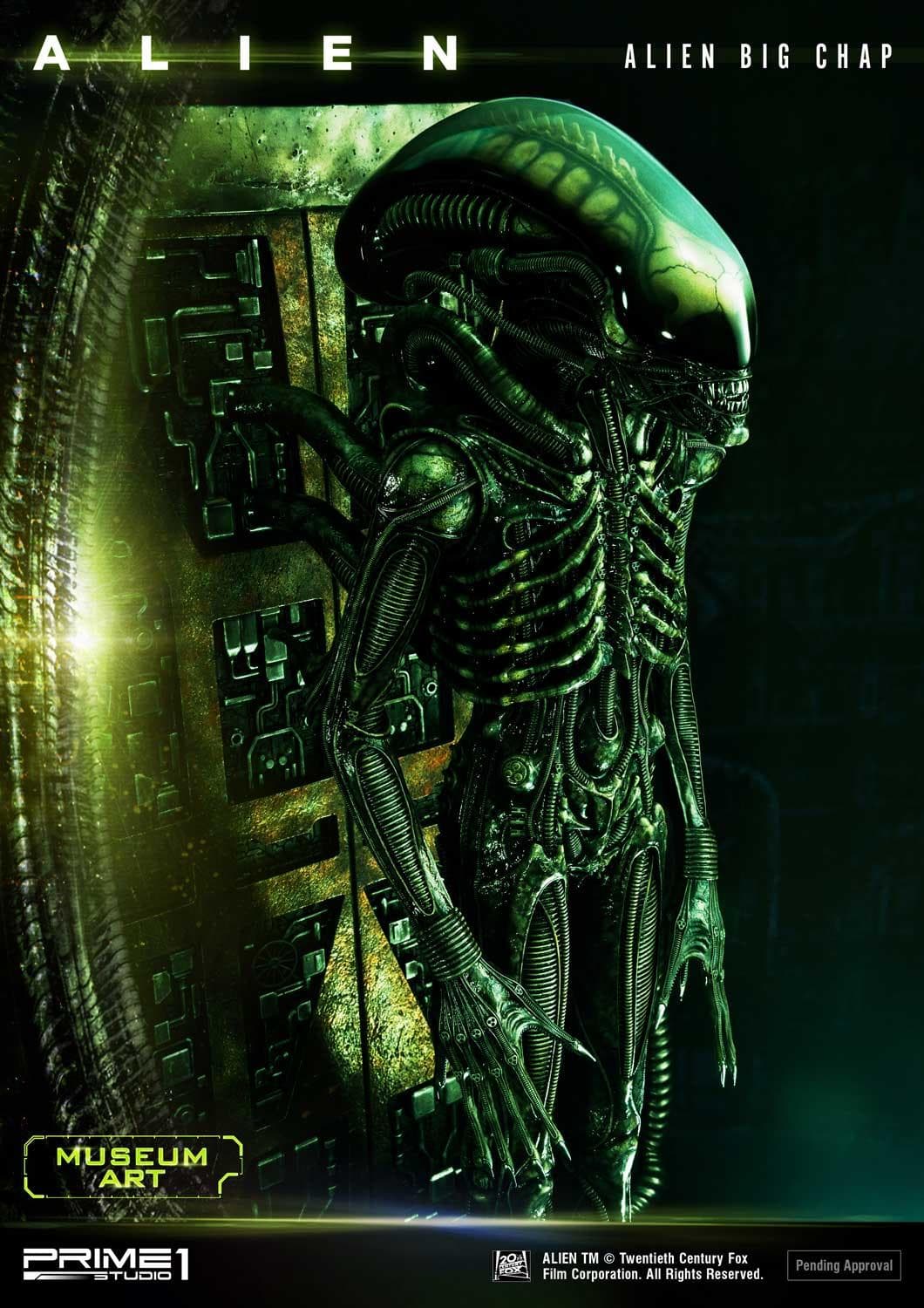 Alien Big Chap (3D Wall Art Edition) - Museum Art - Vue 8