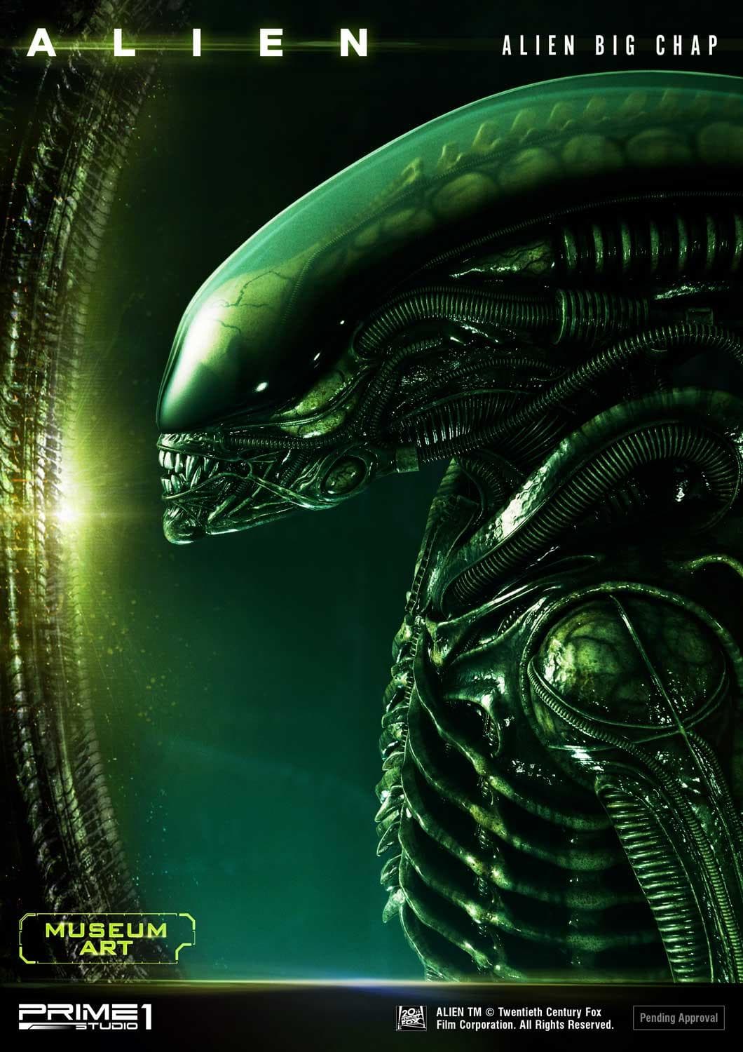 Alien Big Chap (3D Wall Art Edition) - Museum Art - Vue 9