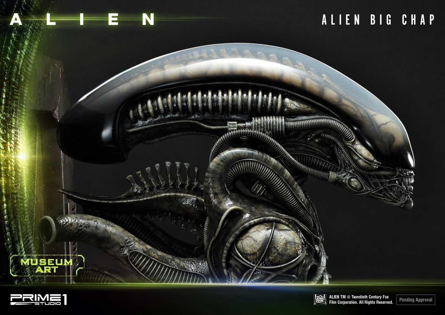 Alien Big Chap (3D Wall Art Edition) - Museum Art - Vue 12