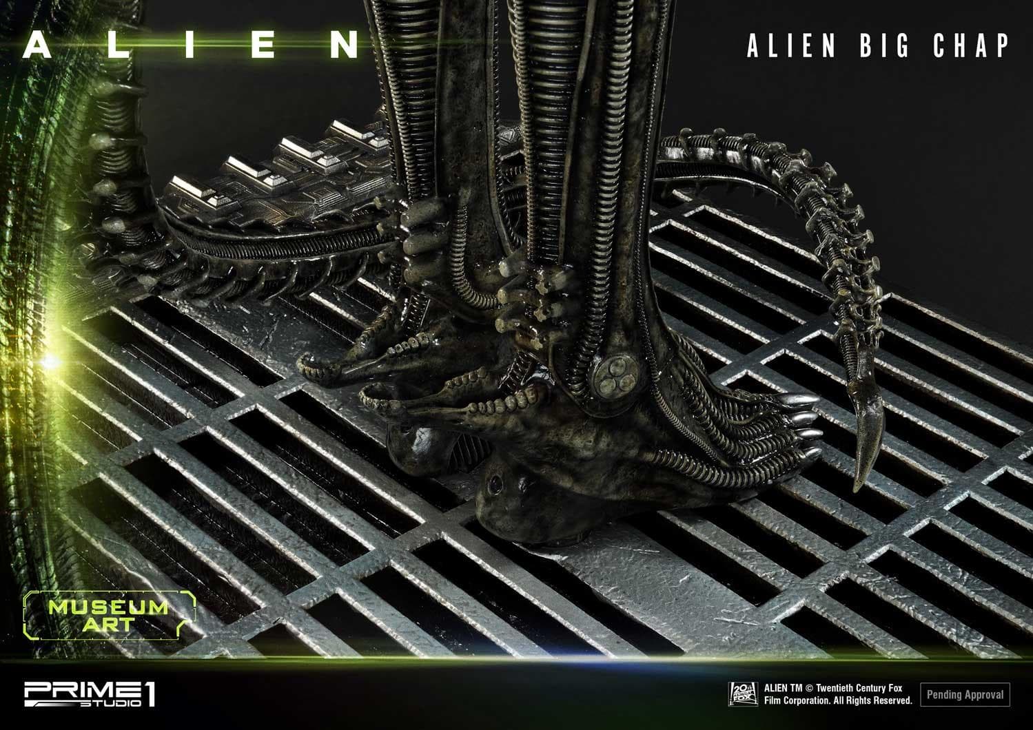 Alien Big Chap (3D Wall Art Edition) - Museum Art - Vue 13