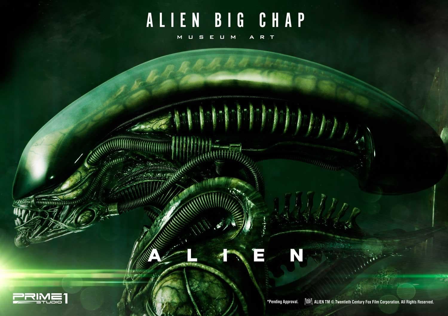 Alien Big Chap (3D Wall Art Edition) - Museum Art - Vue 14