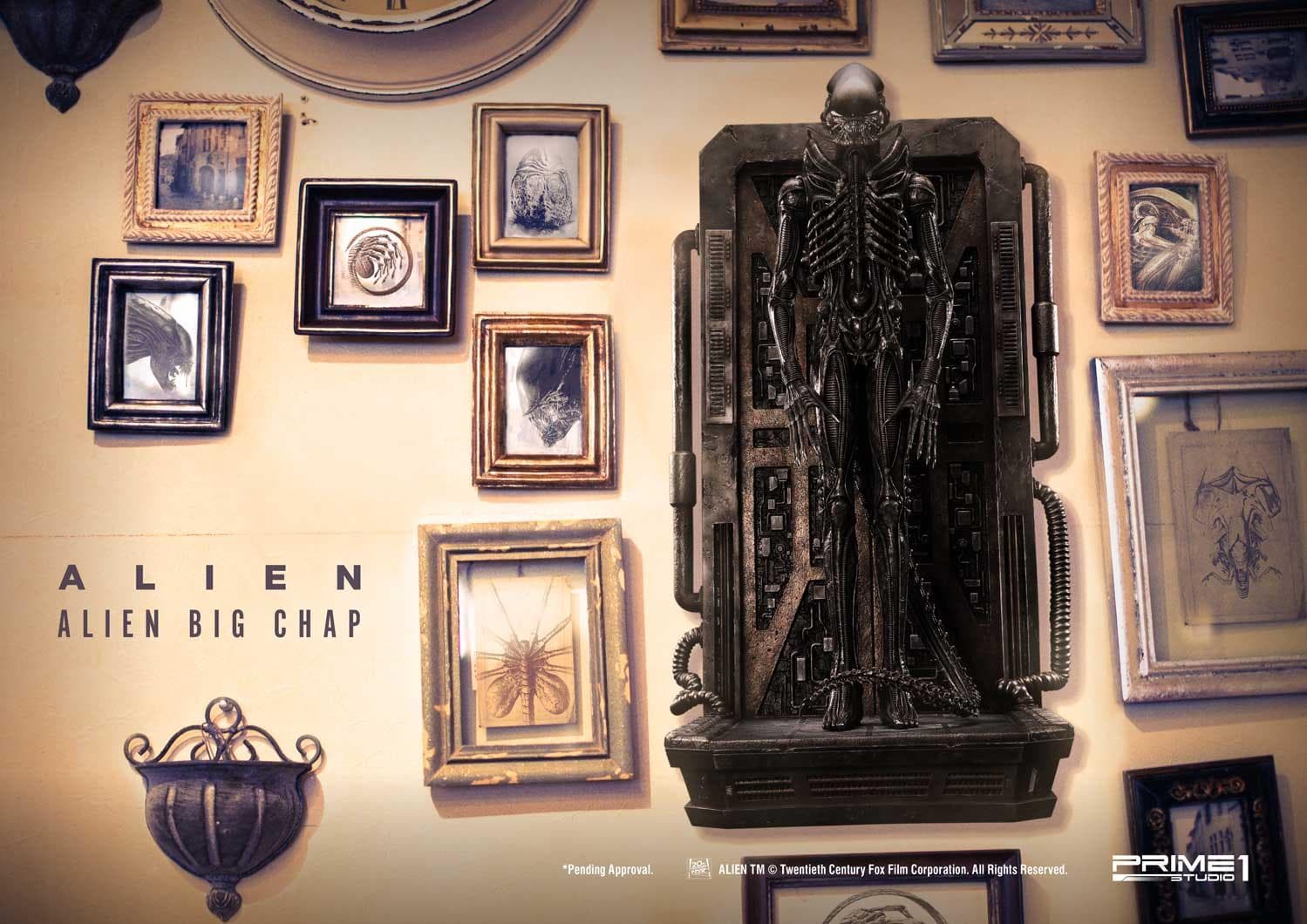 Alien Big Chap (3D Wall Art Edition) - Museum Art - Vue 15