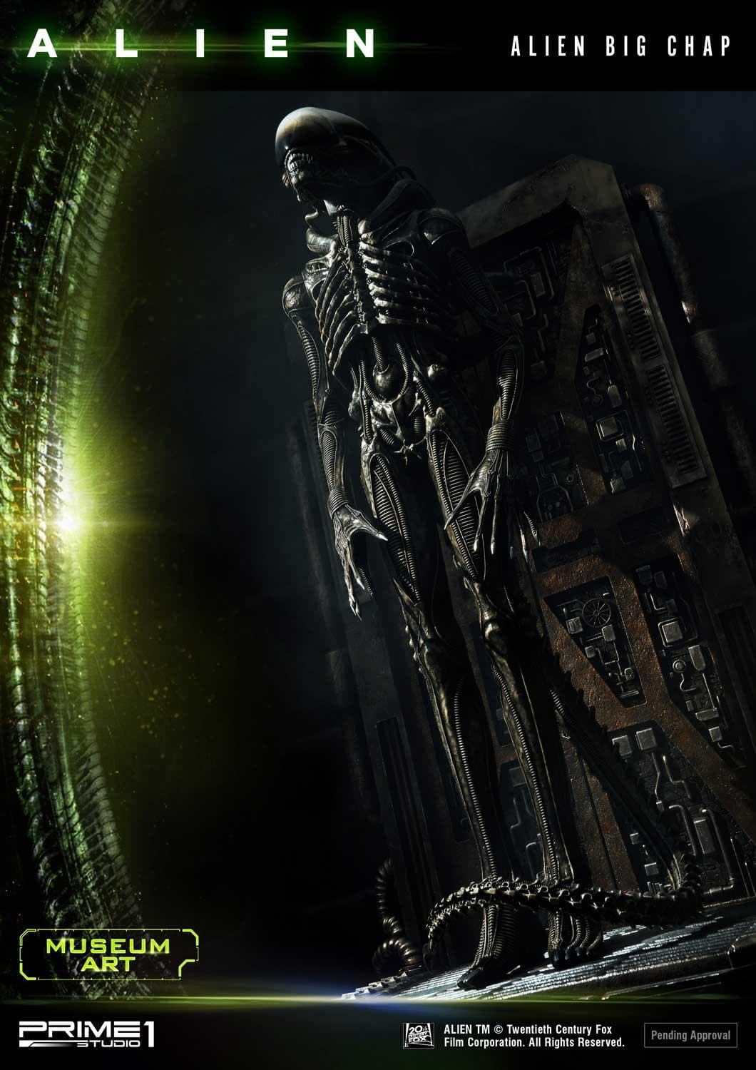 Alien Big Chap (3D Wall Art Edition) - Museum Art - Vue 16