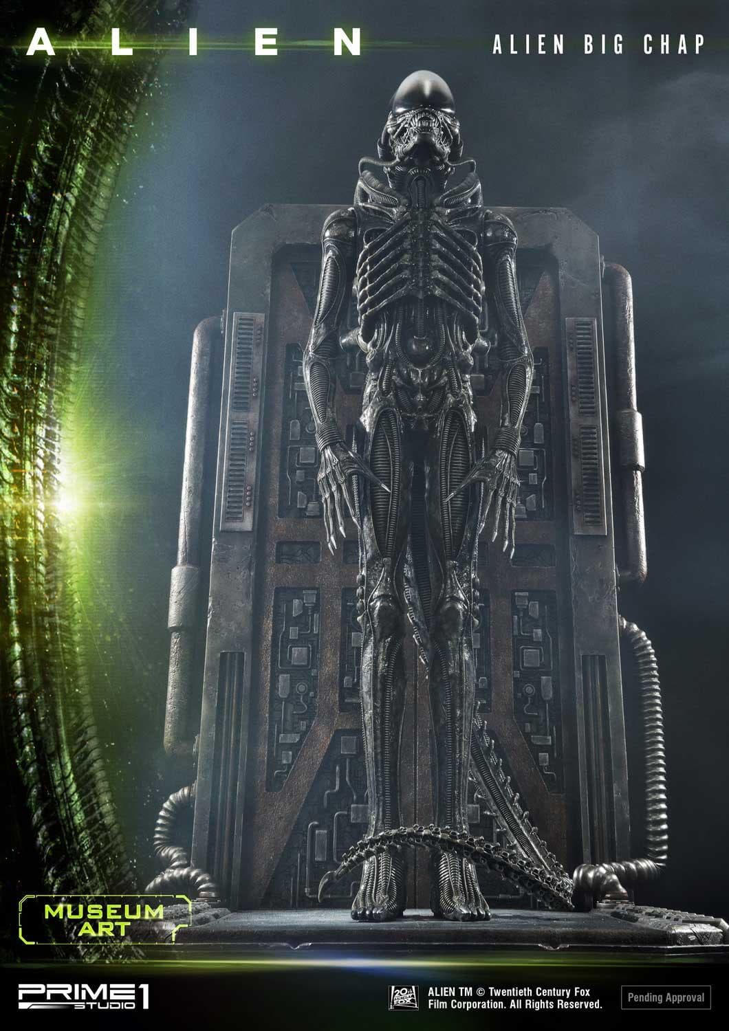 Alien Big Chap (3D Wall Art Edition) - Museum Art - Vue 17