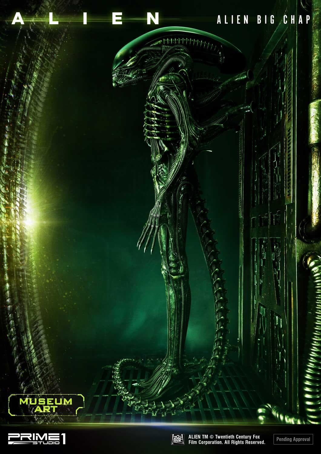 Alien Big Chap (3D Wall Art Edition) - Museum Art - Vue 20