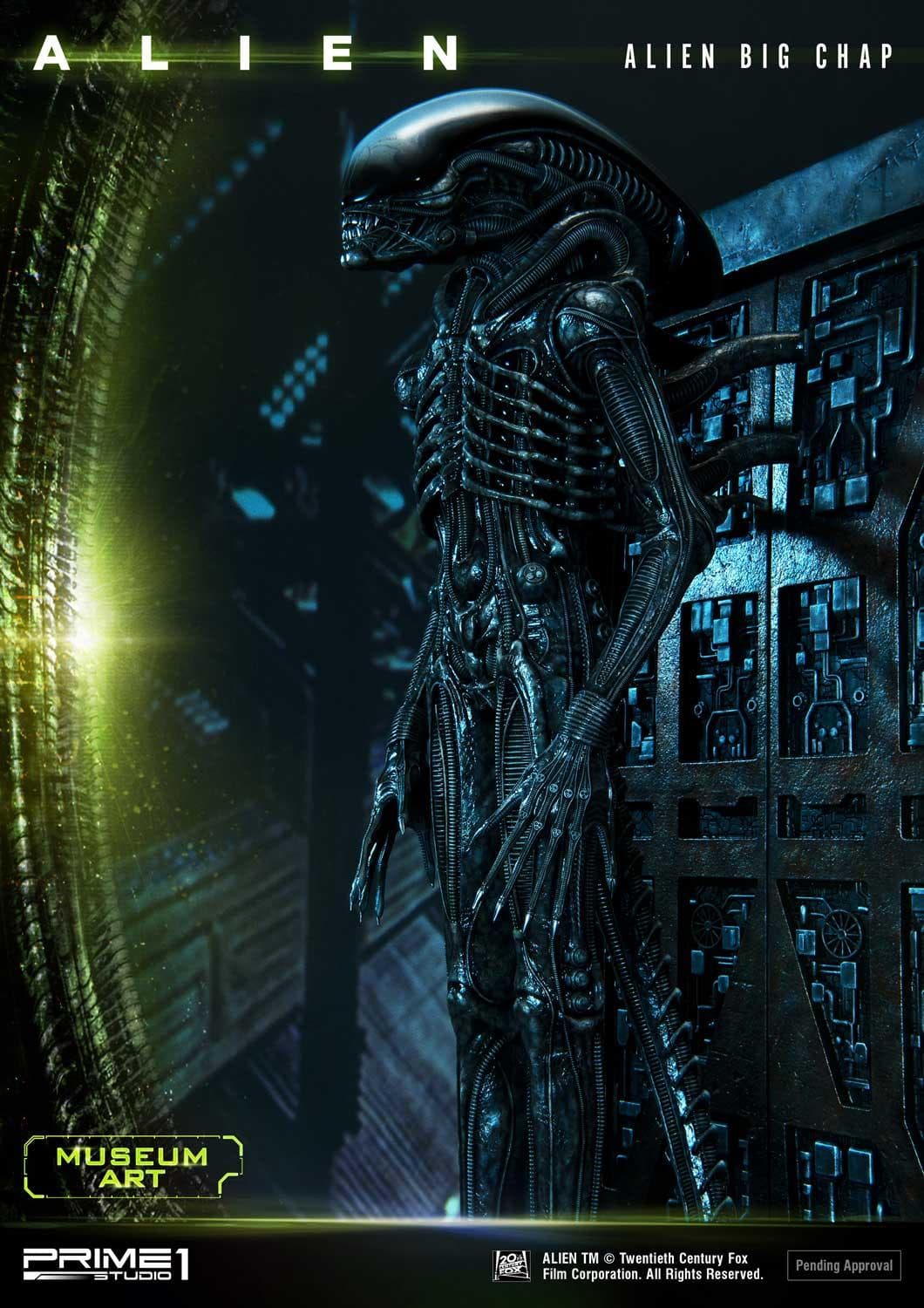 Alien Big Chap (3D Wall Art Edition) - Museum Art - Vue 21