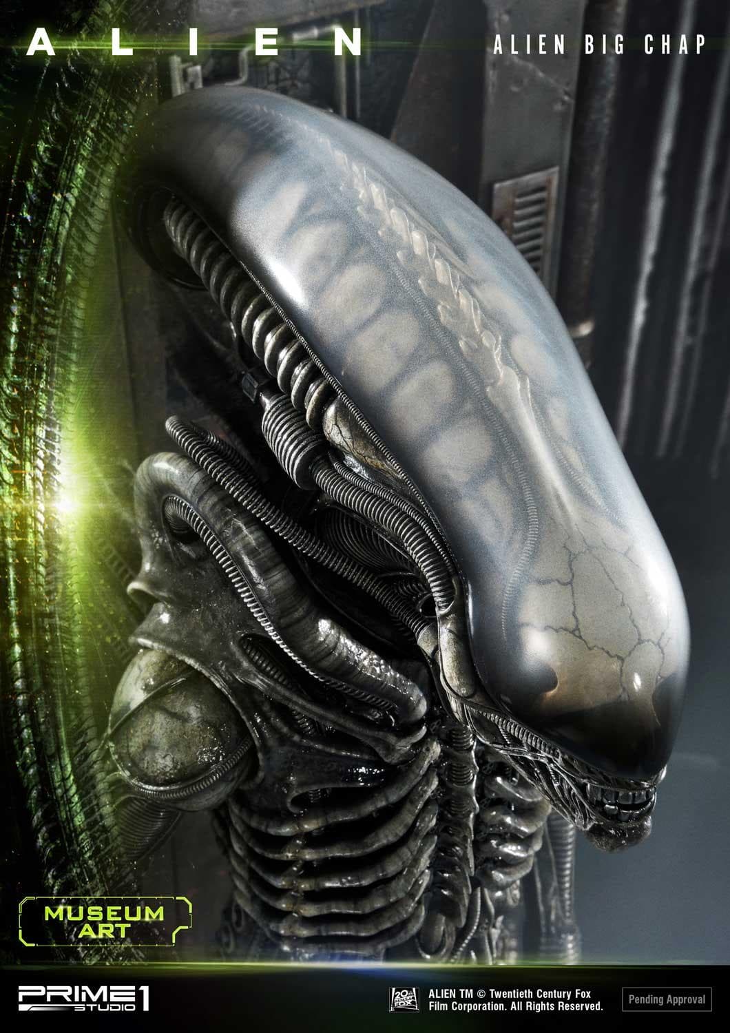 Alien Big Chap (3D Wall Art Edition) - Museum Art - Vue 23