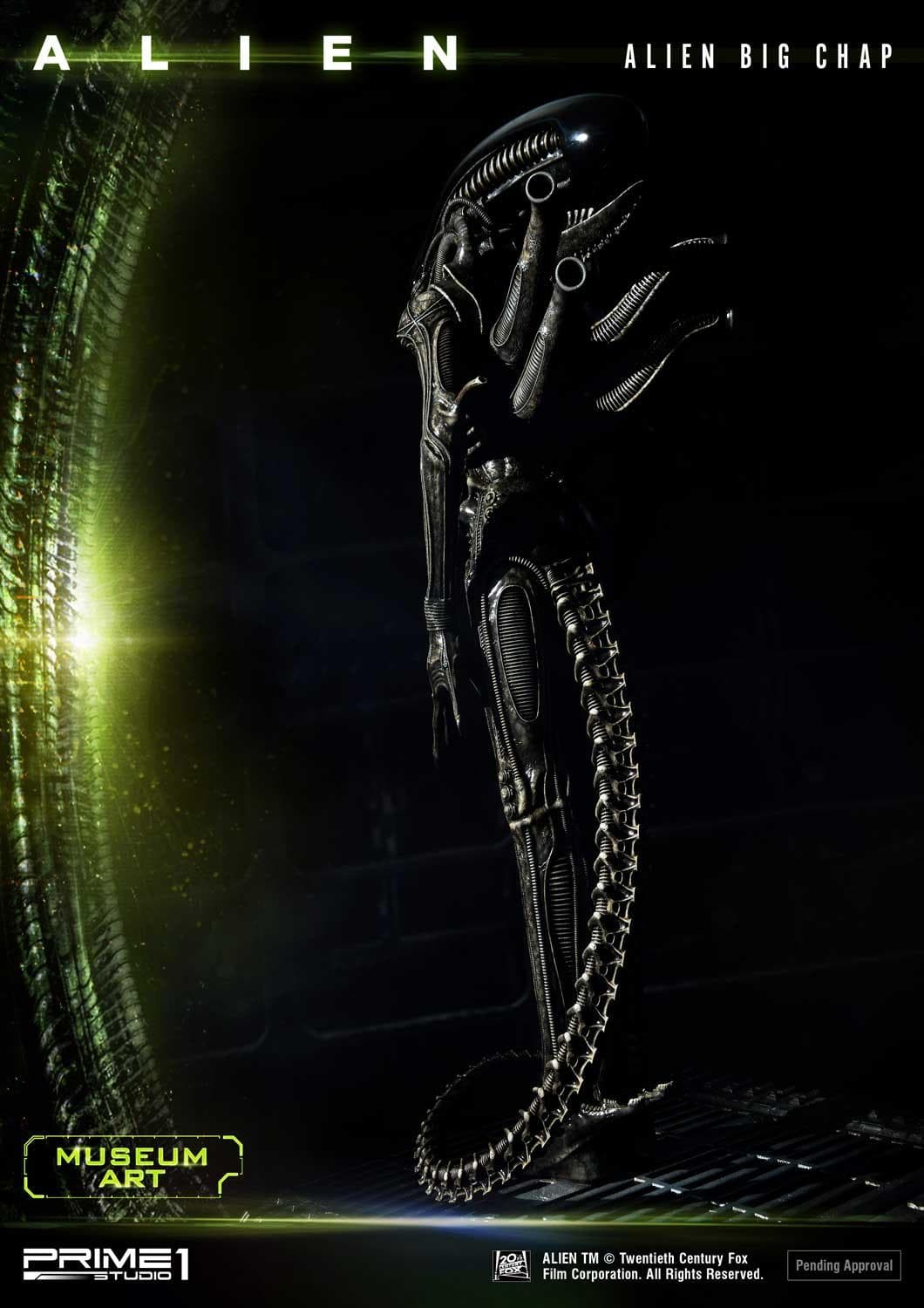 Alien Big Chap (3D Wall Art Edition) - Museum Art - Vue 24