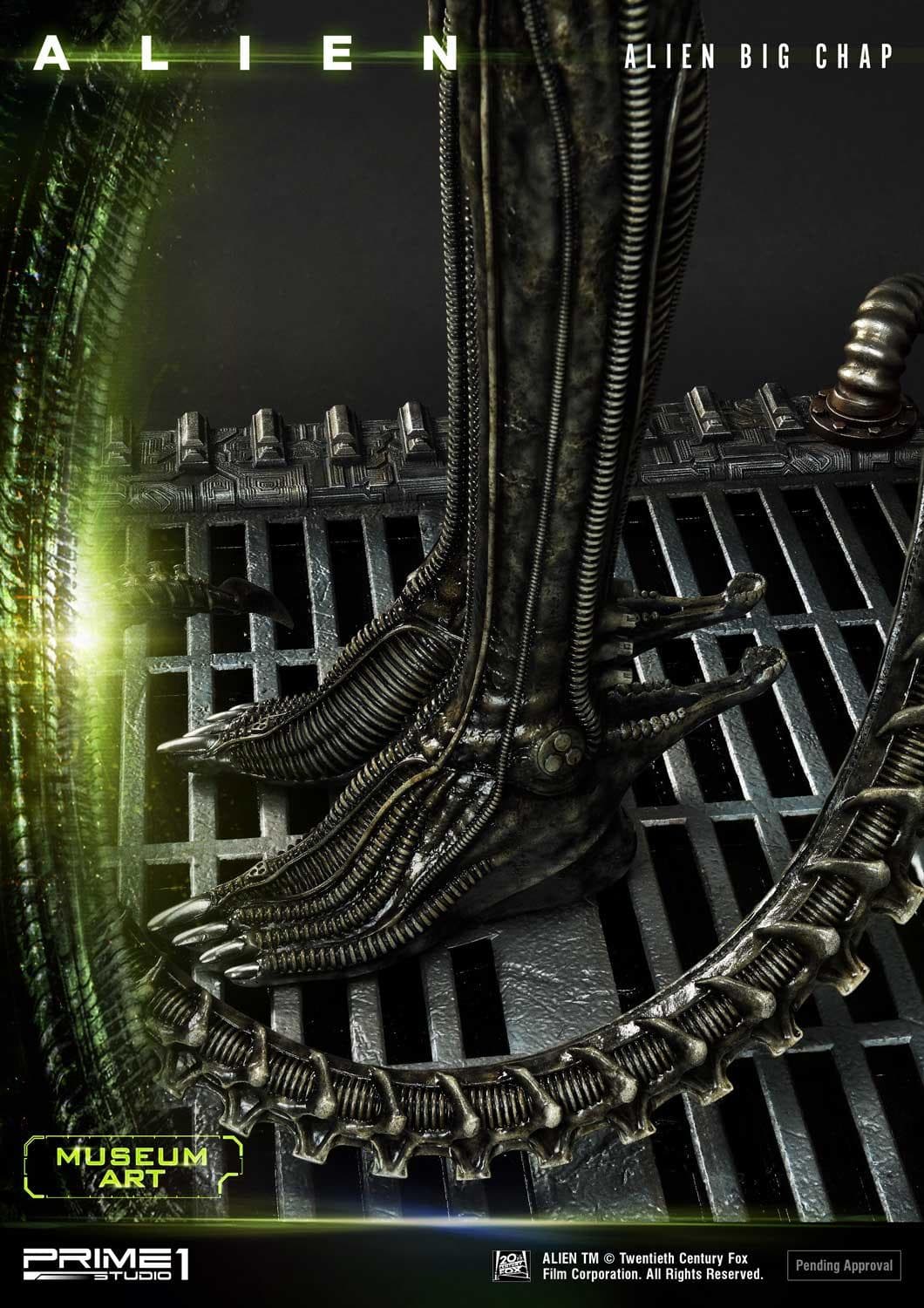 Alien Big Chap (3D Wall Art Edition) - Museum Art - Vue 28