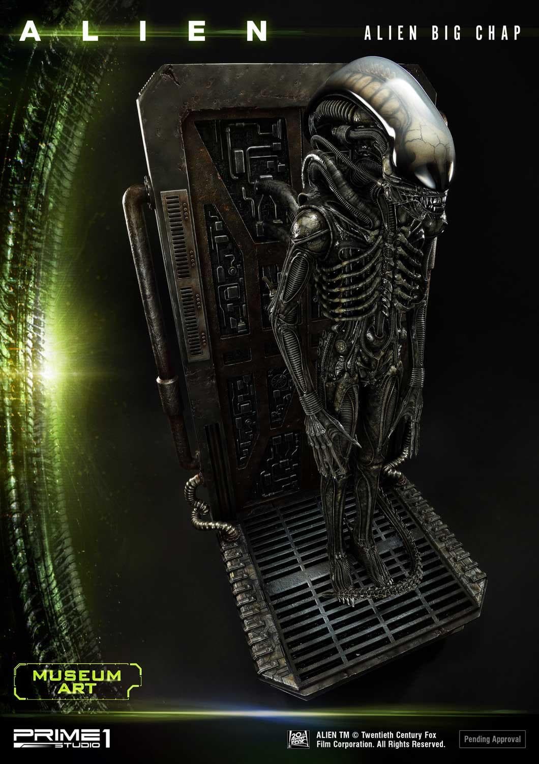 Alien Big Chap (3D Wall Art Edition) - Museum Art - Vue 36