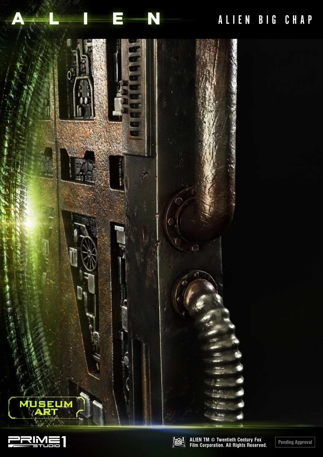 Alien Big Chap (3D Wall Art Edition) - Museum Art - Vue 37