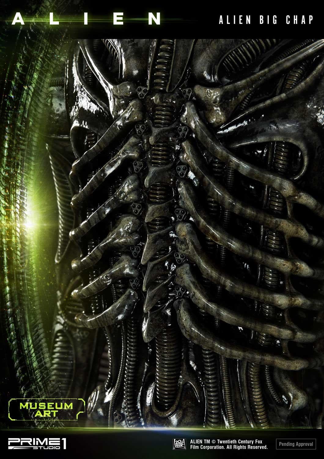 Alien Big Chap (3D Wall Art Edition) - Museum Art - Vue 43