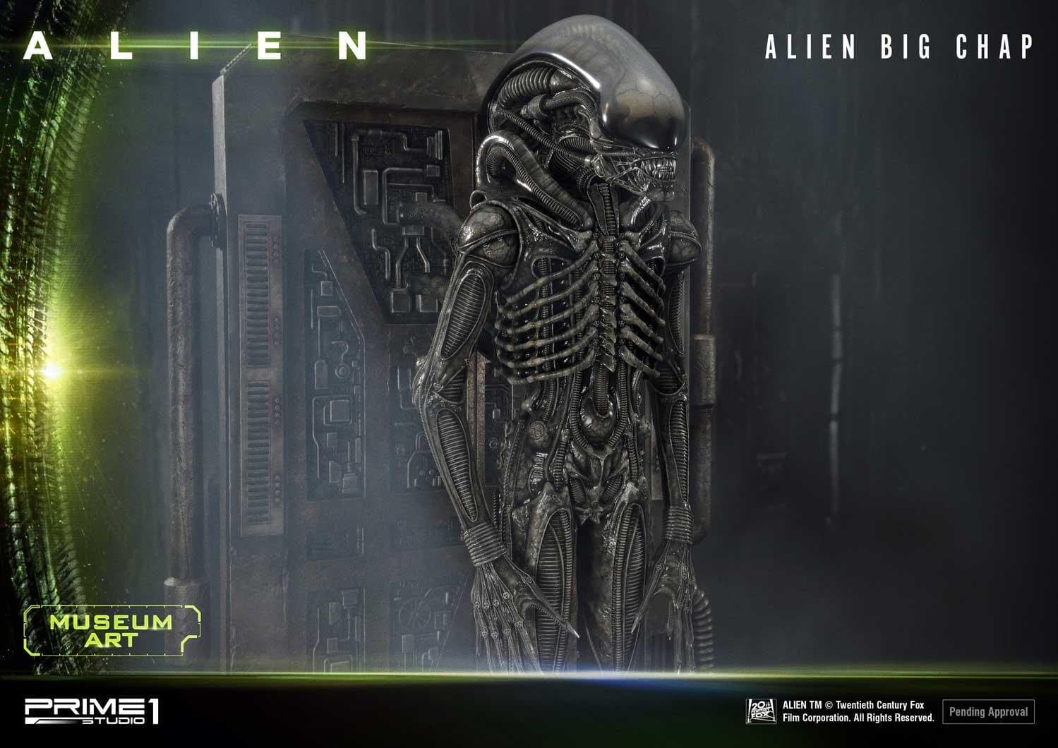 Alien Big Chap (3D Wall Art Edition) - Museum Art - Vue 45